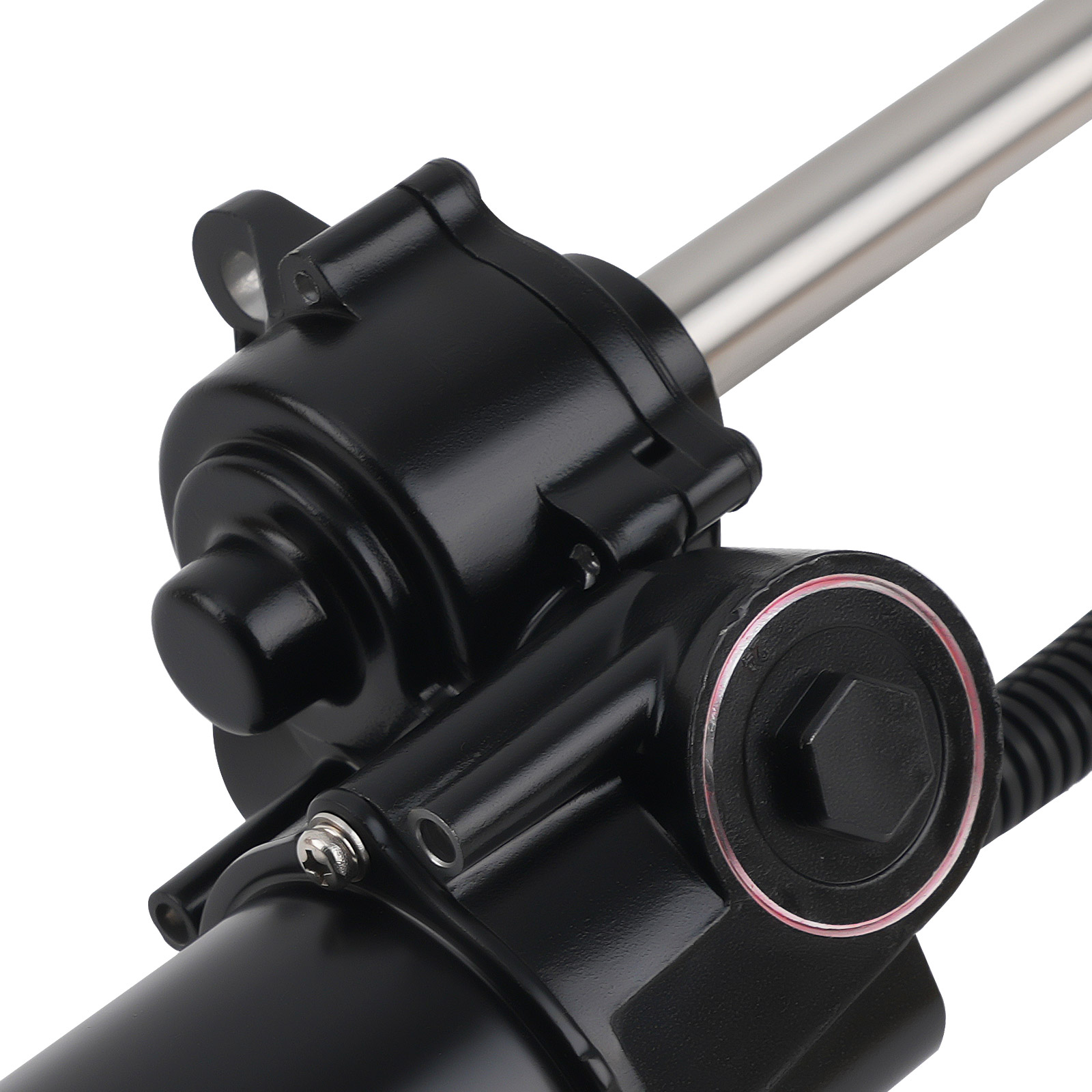 Black Side Step Running Board Motor For Ford F-150 Series 07-14 AL3Z-16A506-A