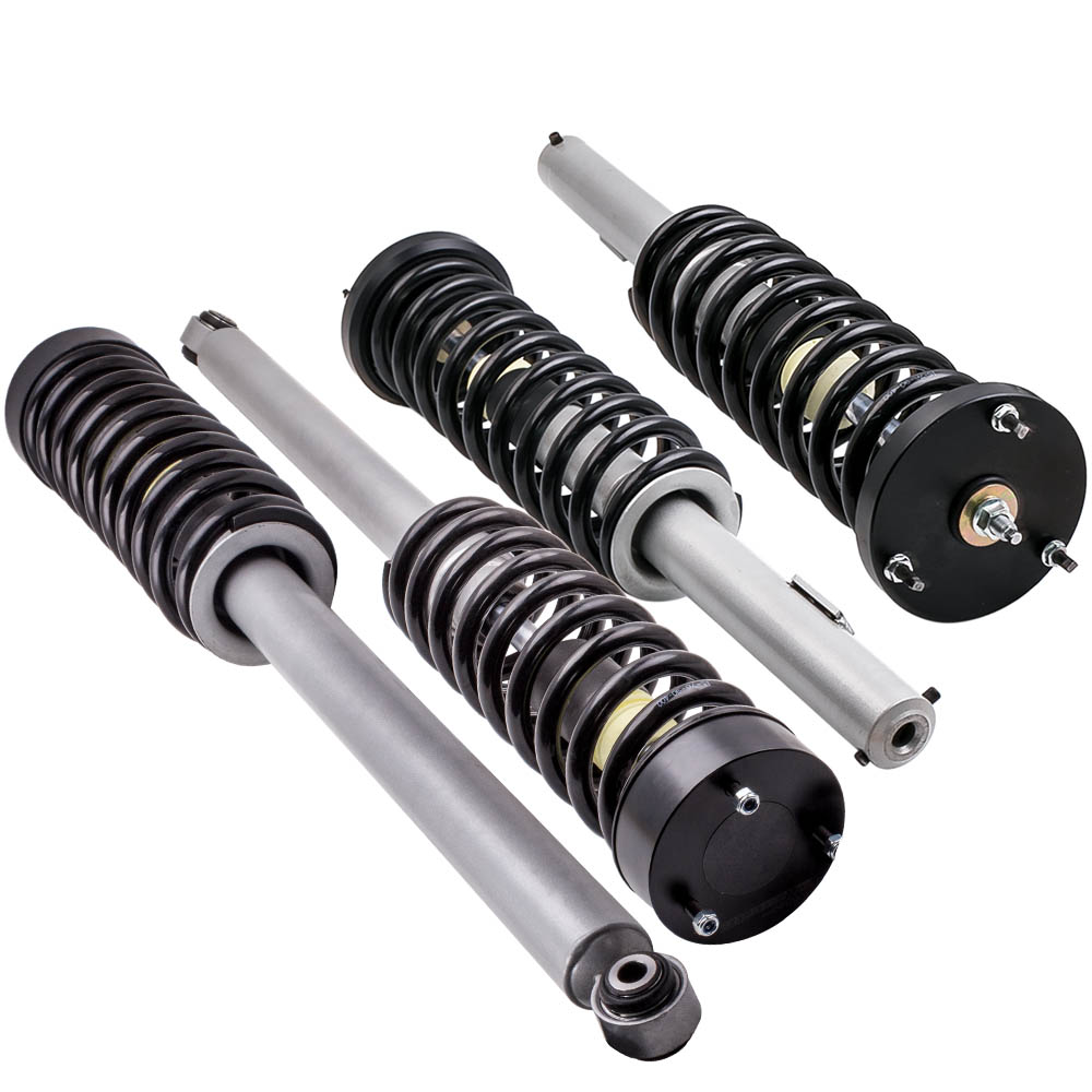 4x Front+Rear Air Shocks to Coil Spring Conversion Kits For Mercedes S430 W220