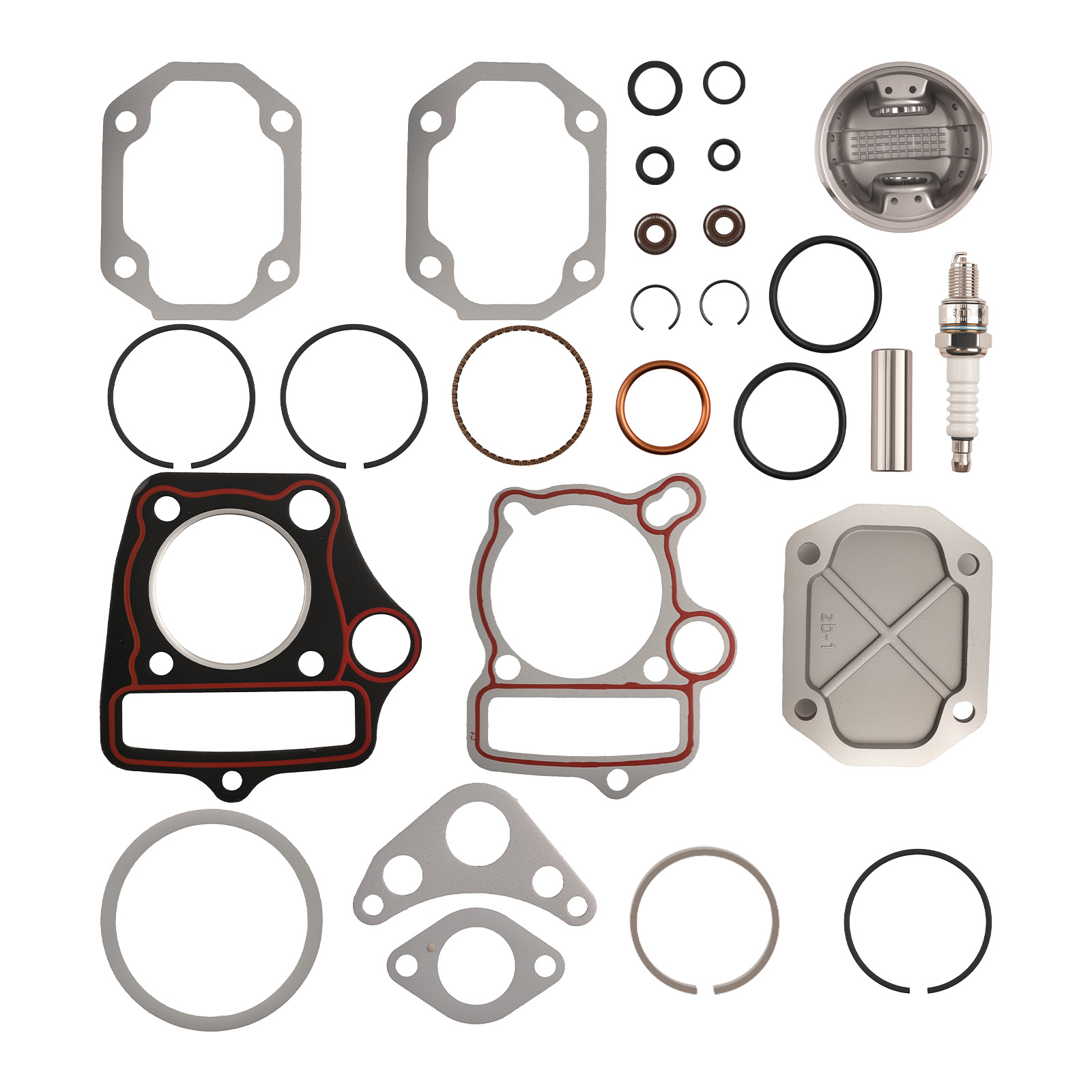 47mm Cylinder Head Piston Kit for Honda CT70 ATC70 XR70R 12101-098-671 1970-1985