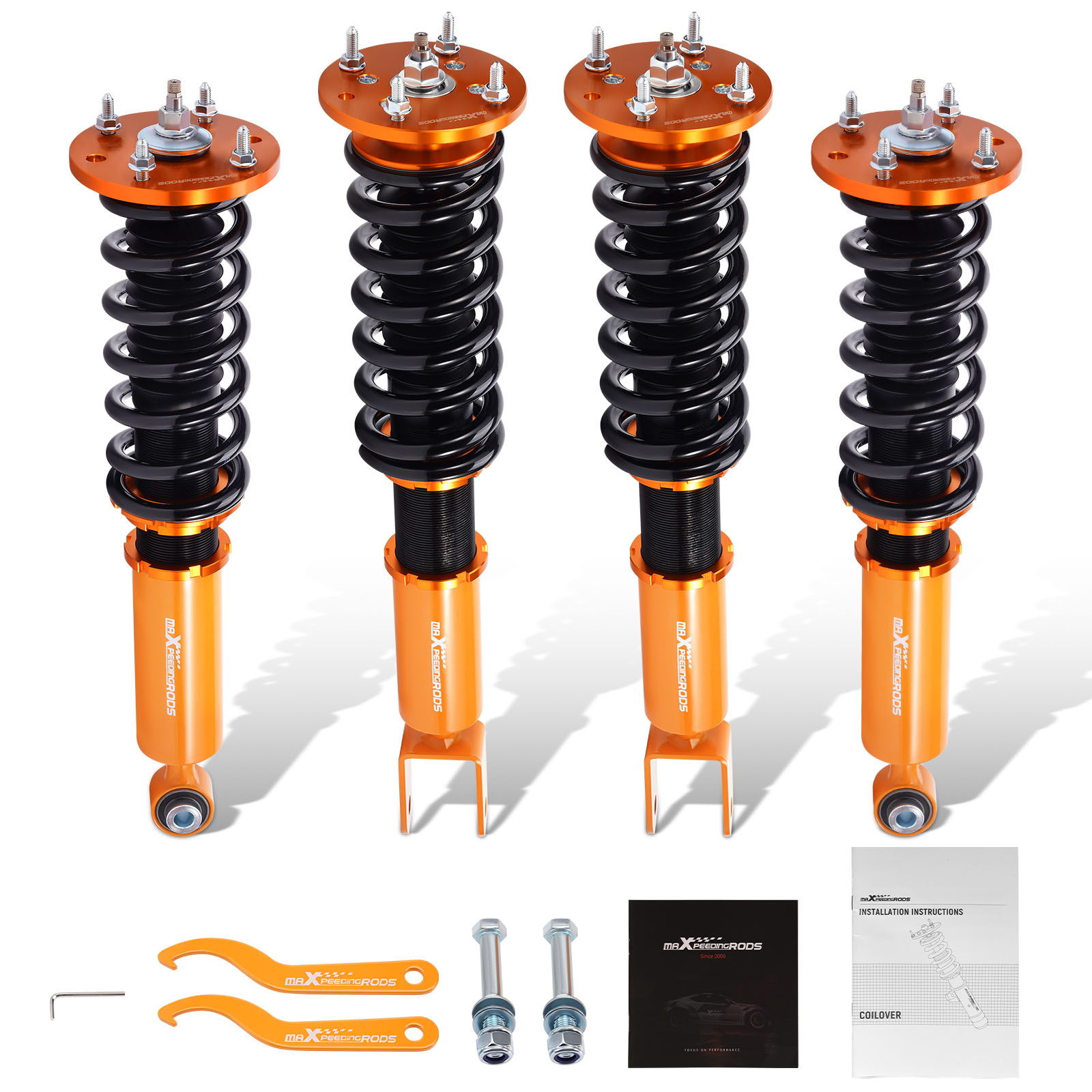 24 Ways Adjustable Damper Coilover Suspension For Jaguar XF 2007-2015 Front Fork