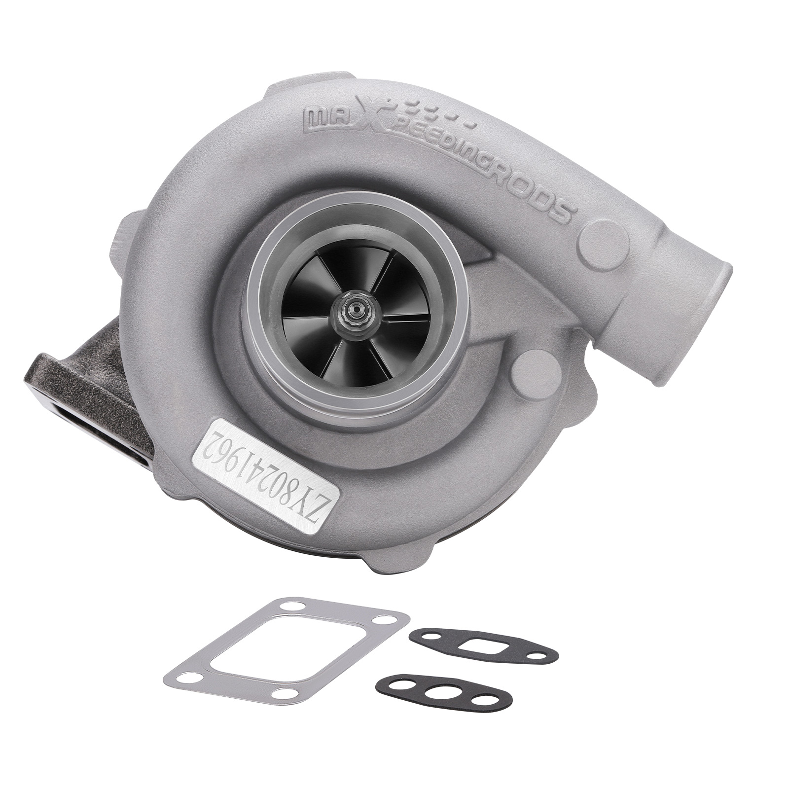 T3 T4 T04E Turbo Turbocharger .57 .50 A/R Oil Cooled for 1.5-2.5 L Engine 4/6cyl