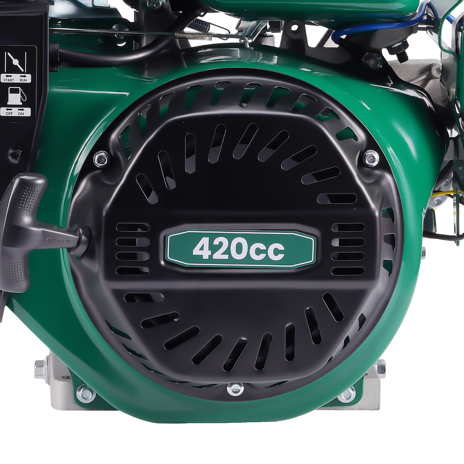 420cc  Electric Start Gasoline Engine Motor Horizontal 4-Stroke 15HP Lawn Mowers