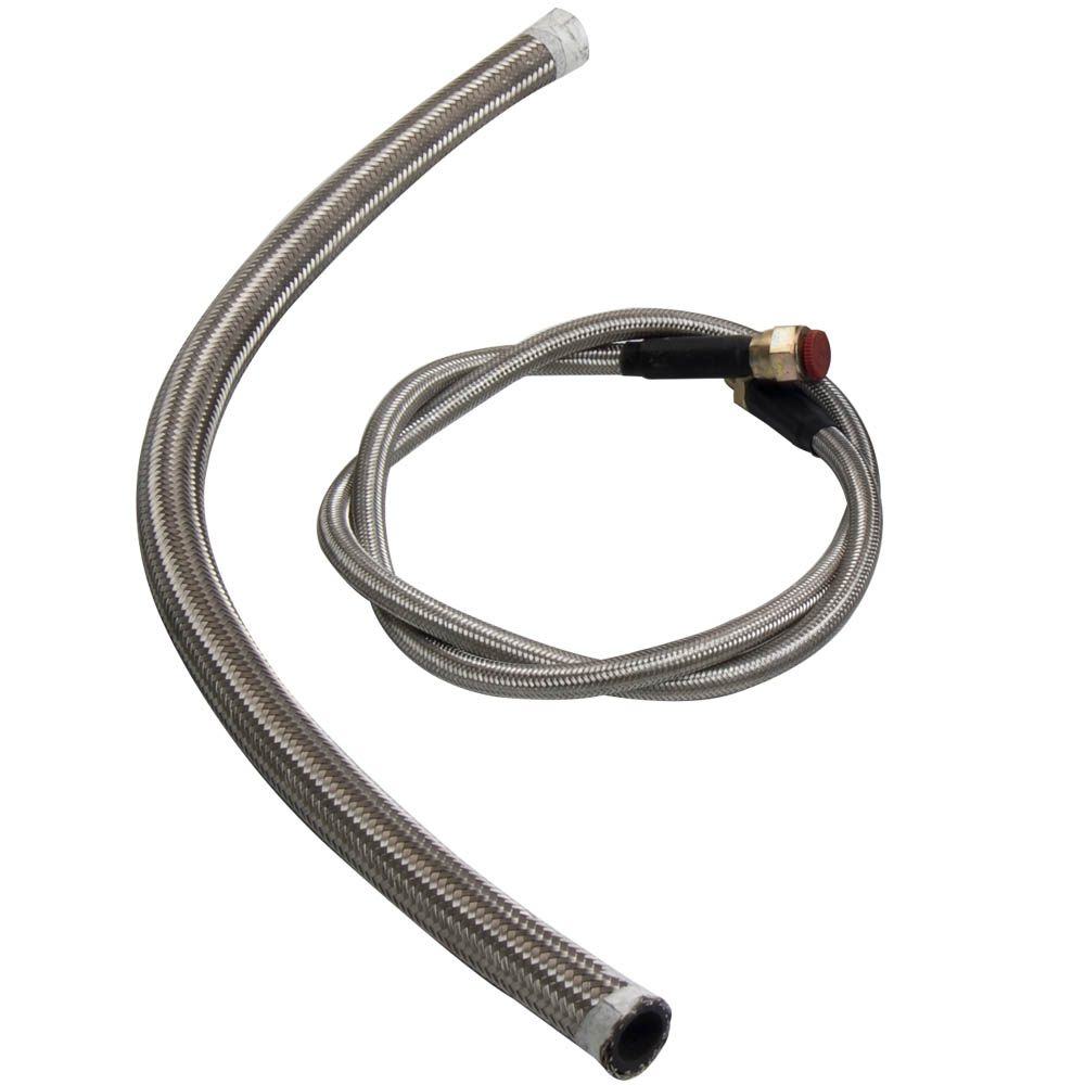 Universal A/R .63 T04E Turbo Kit + T3 T4 Oil Feed & Retuen Line for 1.5L- 2.5L