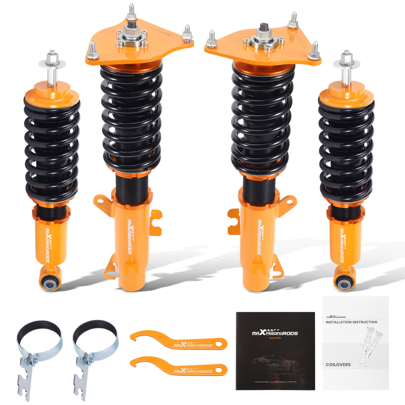 MaXpeedingrods Coilover Shock+Spring for Mini Cooper R50 R52 R53 2002-2006