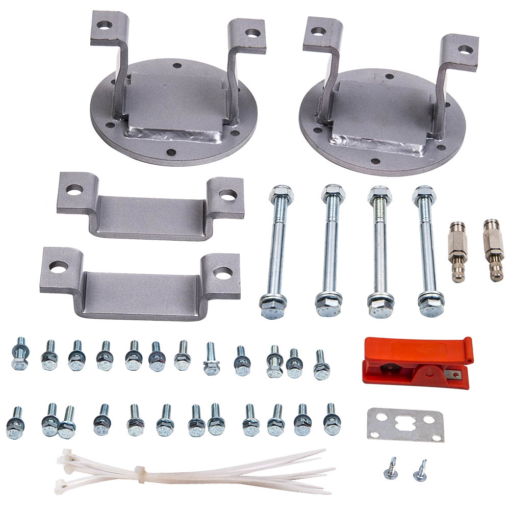 Rear Heavy Duty Air Suspension Bag Load Assist Kit for Navara D40 4WD 2004 On