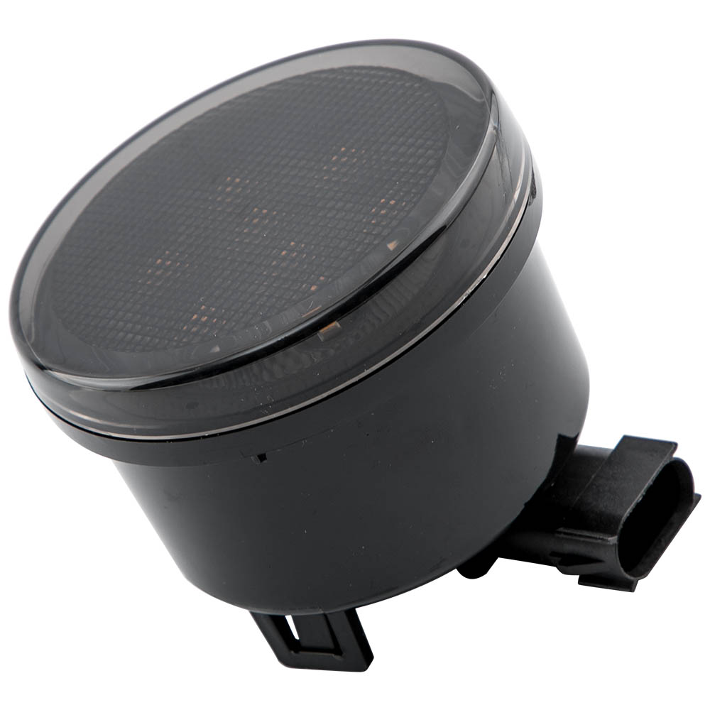 4W LED Front Fender Turn Signal Lights for Jeep Wrangler JK 2007-17 Amber Grille