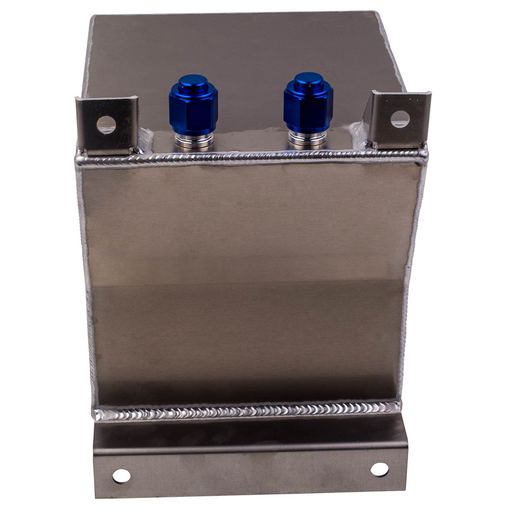 Universal 2.5 Gallon 10L Fuel Cell Tank Polished Aluminum (without Sender)