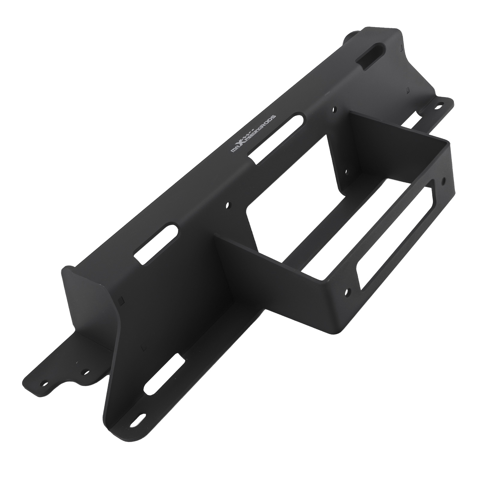 Black Front Winch Bracket for GMC Sierra 1500 Silverado 99-07 2WD/4WD