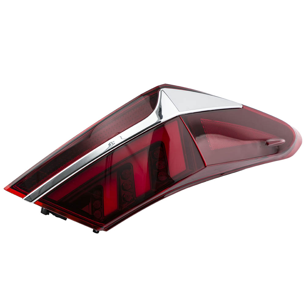 Red Driver + Passenger Side LED Brake Tail Light for Toyota Camry 2018-2020