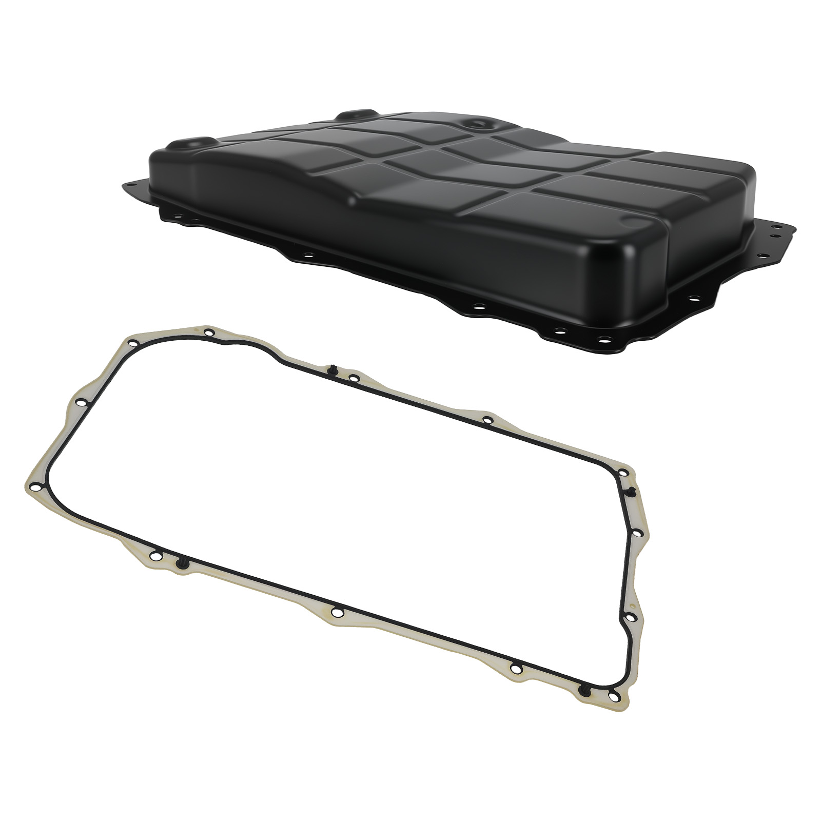 Steel Transmission Oil Pan for Jeep Wrangler JL 2018-2024 w/Gasket Kit