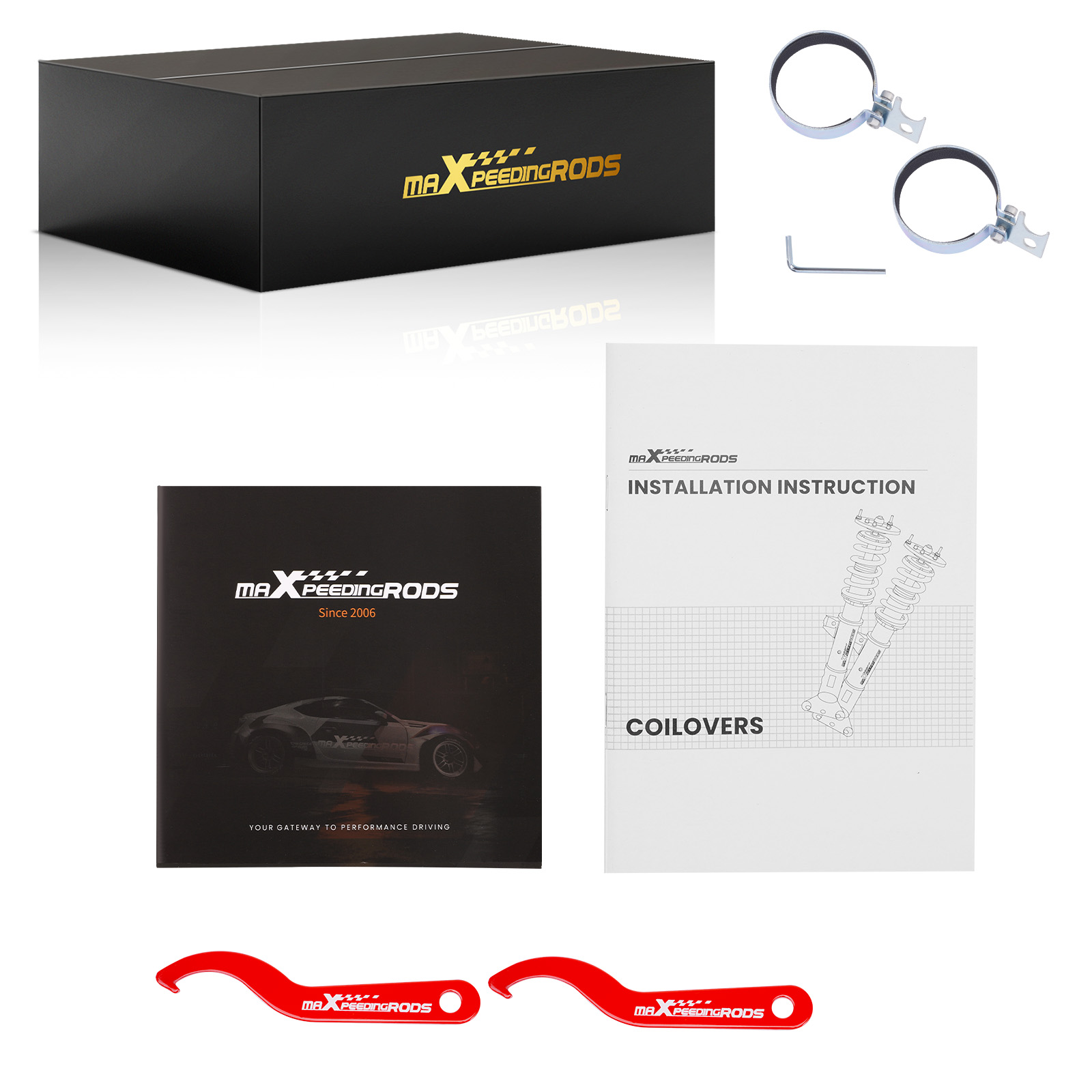 24 Damping Levels Damper Coilover Kit Fit for Honda Accord VIII CP2  2008-2012