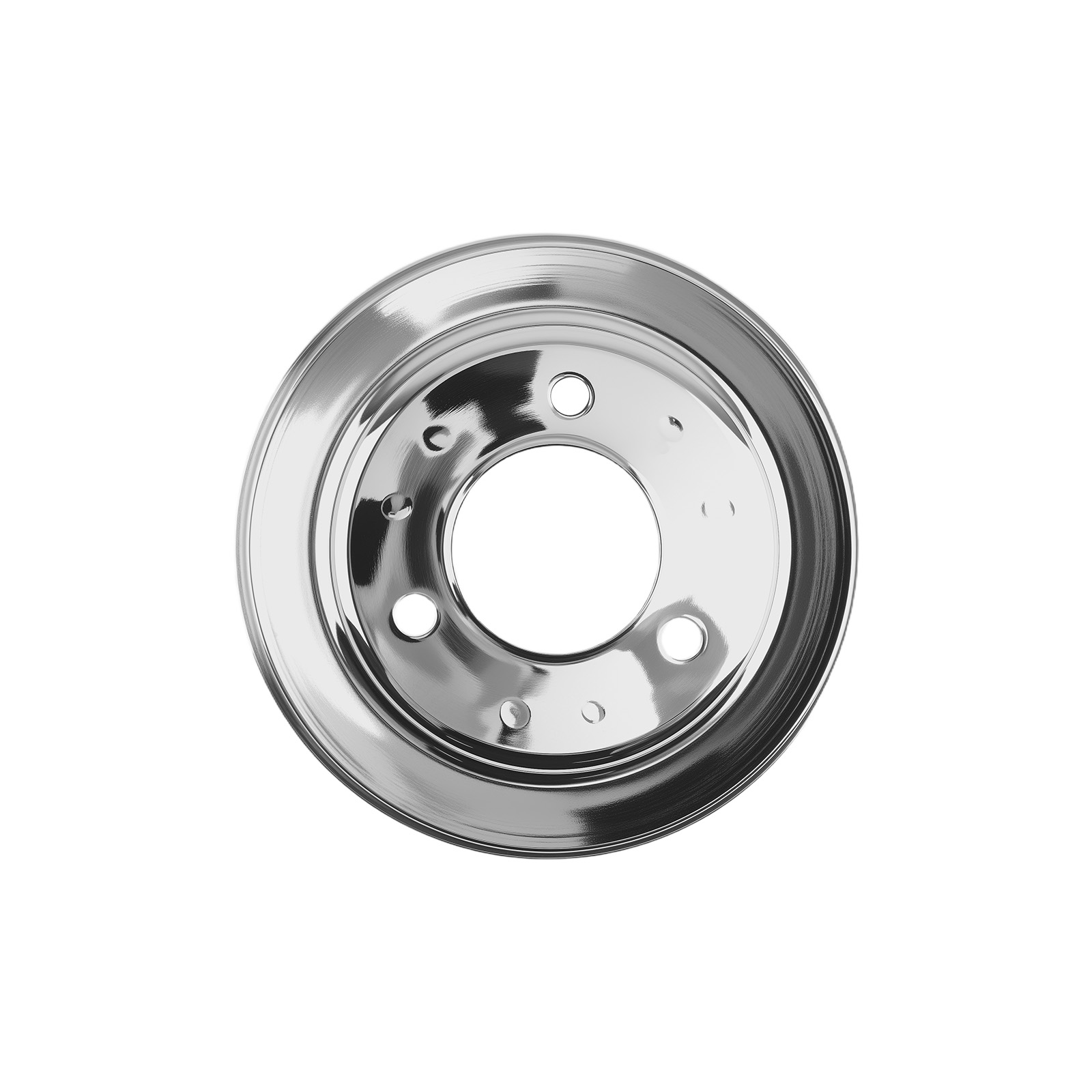 BBC Chrome Steering Pulley for Chevy 396 427 454 Crankshaft Water Pump Kit