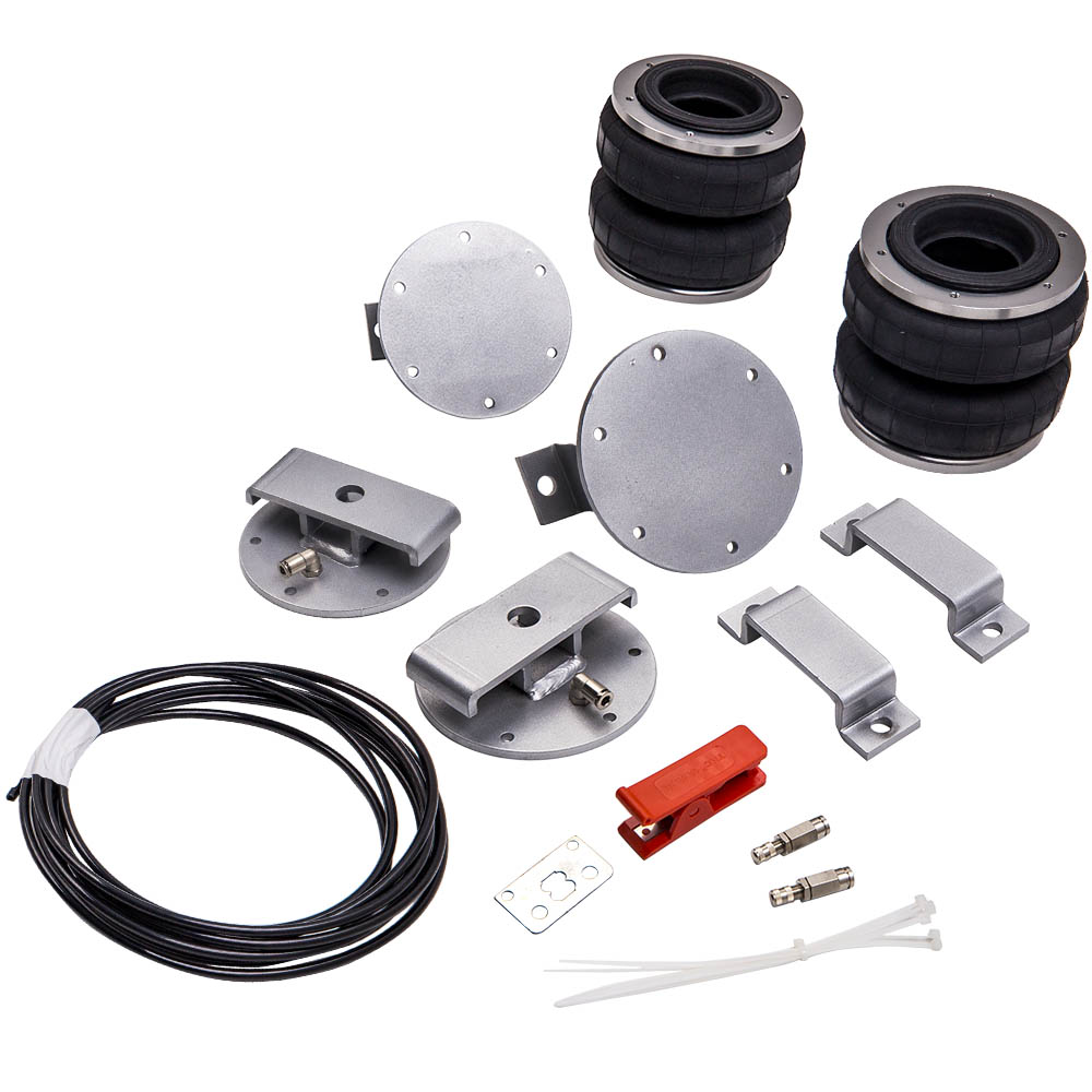 Rear Heavy Duty Air Suspension Bag Load Assist Kit for Navara D40 4WD 2004 On