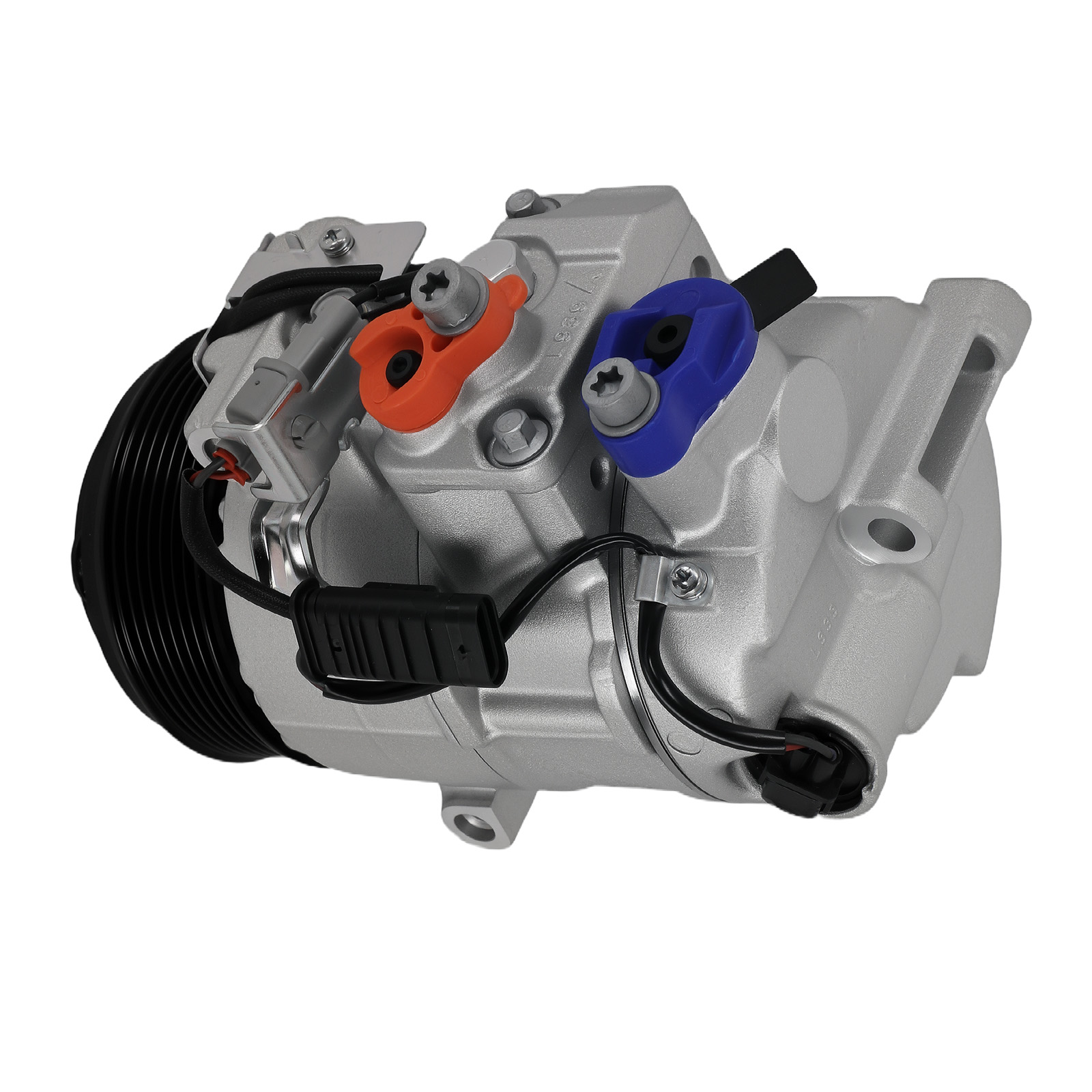 AC A/C Compressor with 7-Groove Pulley For Mercedes-Benz X166 W166 GL350 4Pin