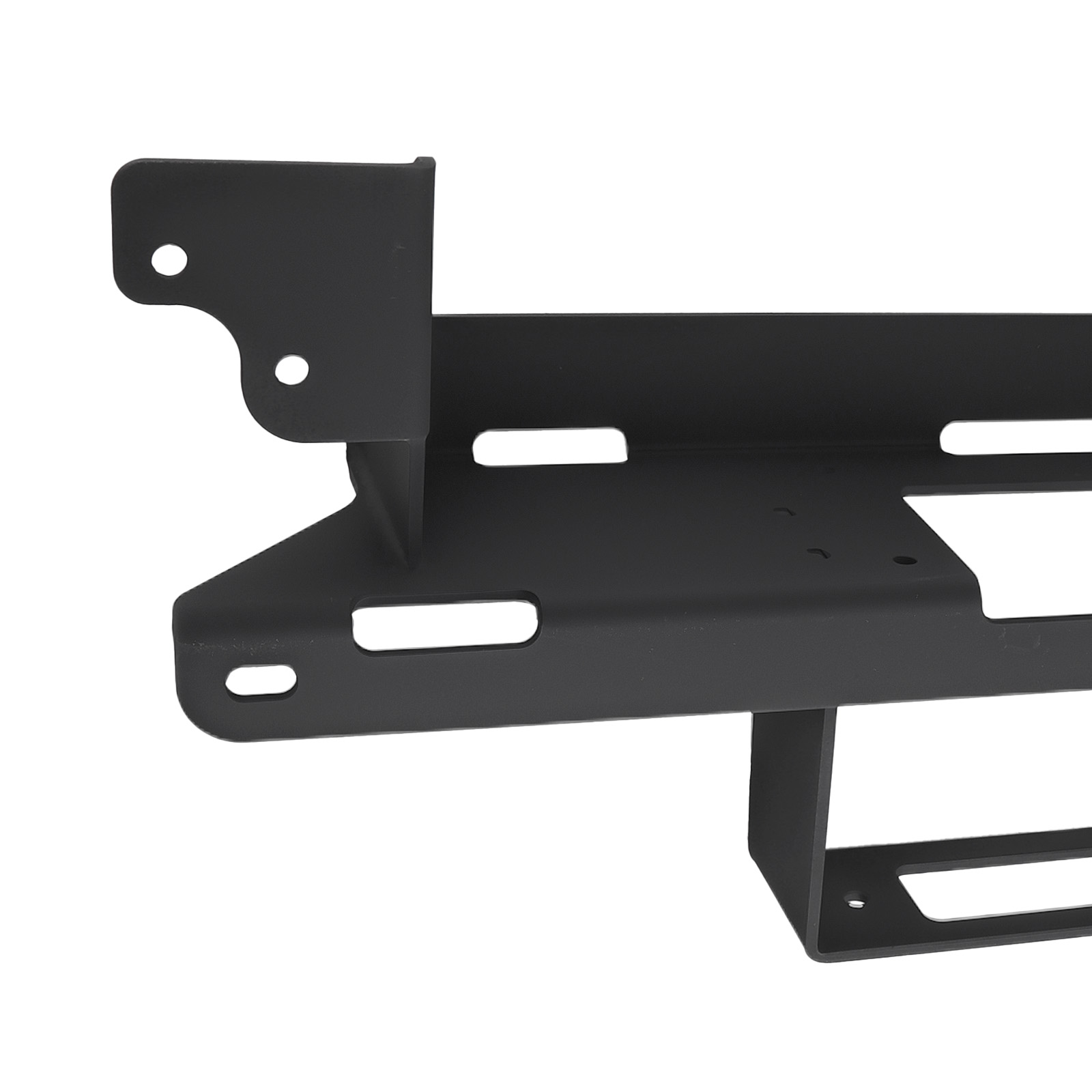 Black Front Winch Bracket for GMC Sierra 1500 Silverado 99-07 2WD/4WD