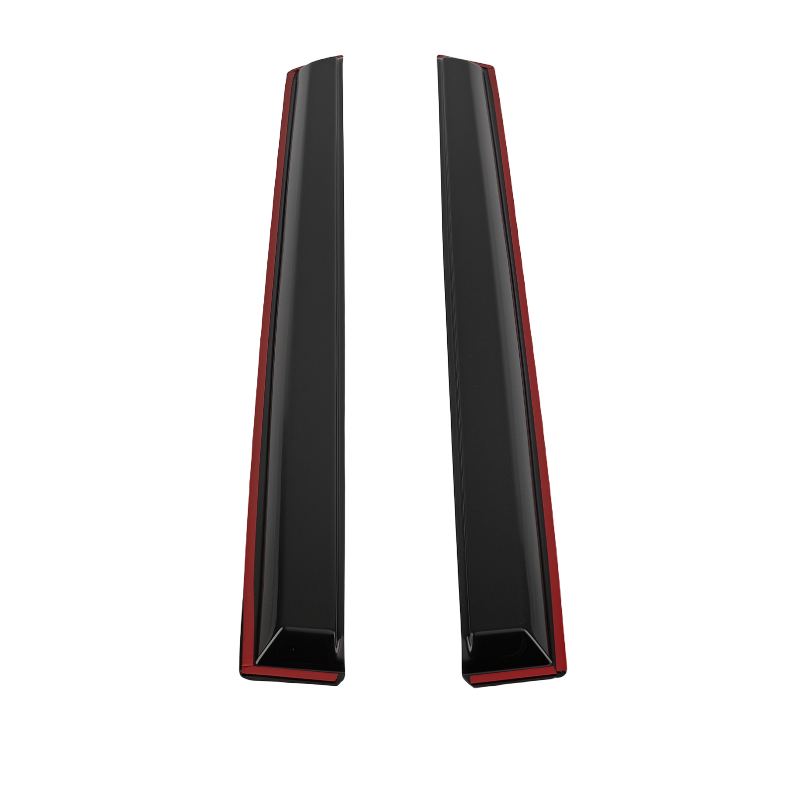 Front Rear Window Visors for Peugeot 5008 2016-2024 Wind Deflectors 4Pcs Set