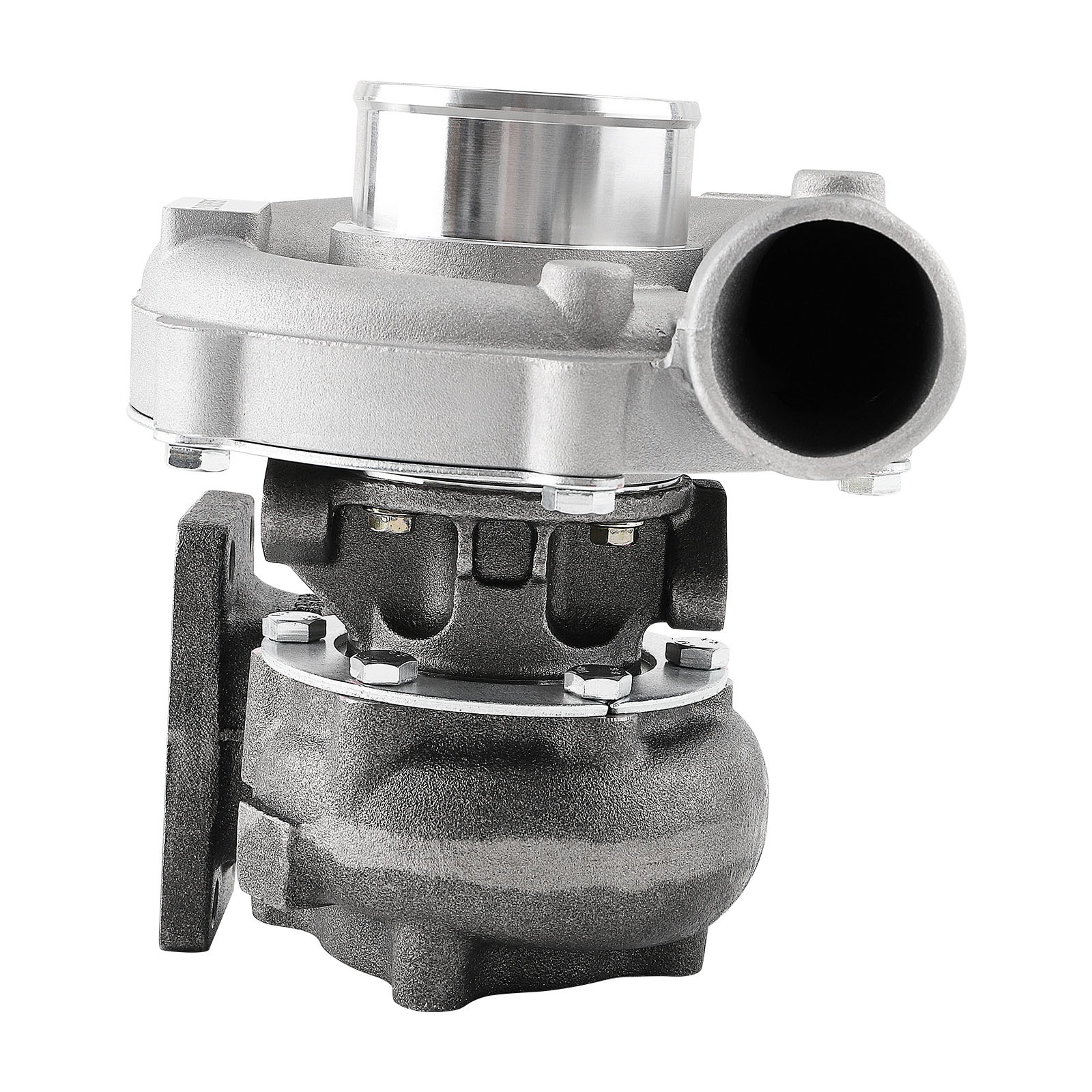 T3 T4 T04E Universal Turbo Turbocharger Kit 0.63A/R +Wastegate+Intercooler Hose