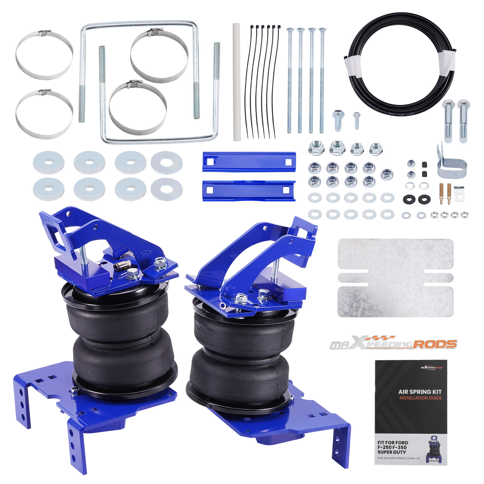 Towing Air Spring Suspension Kit For Ford F-250 F-350 Super Duty Pickup XL 4WD