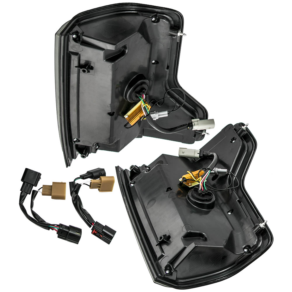 2pcs Tail lights Rear Lamps Assembly Full LED Turn Signal For Ford F150 15-19