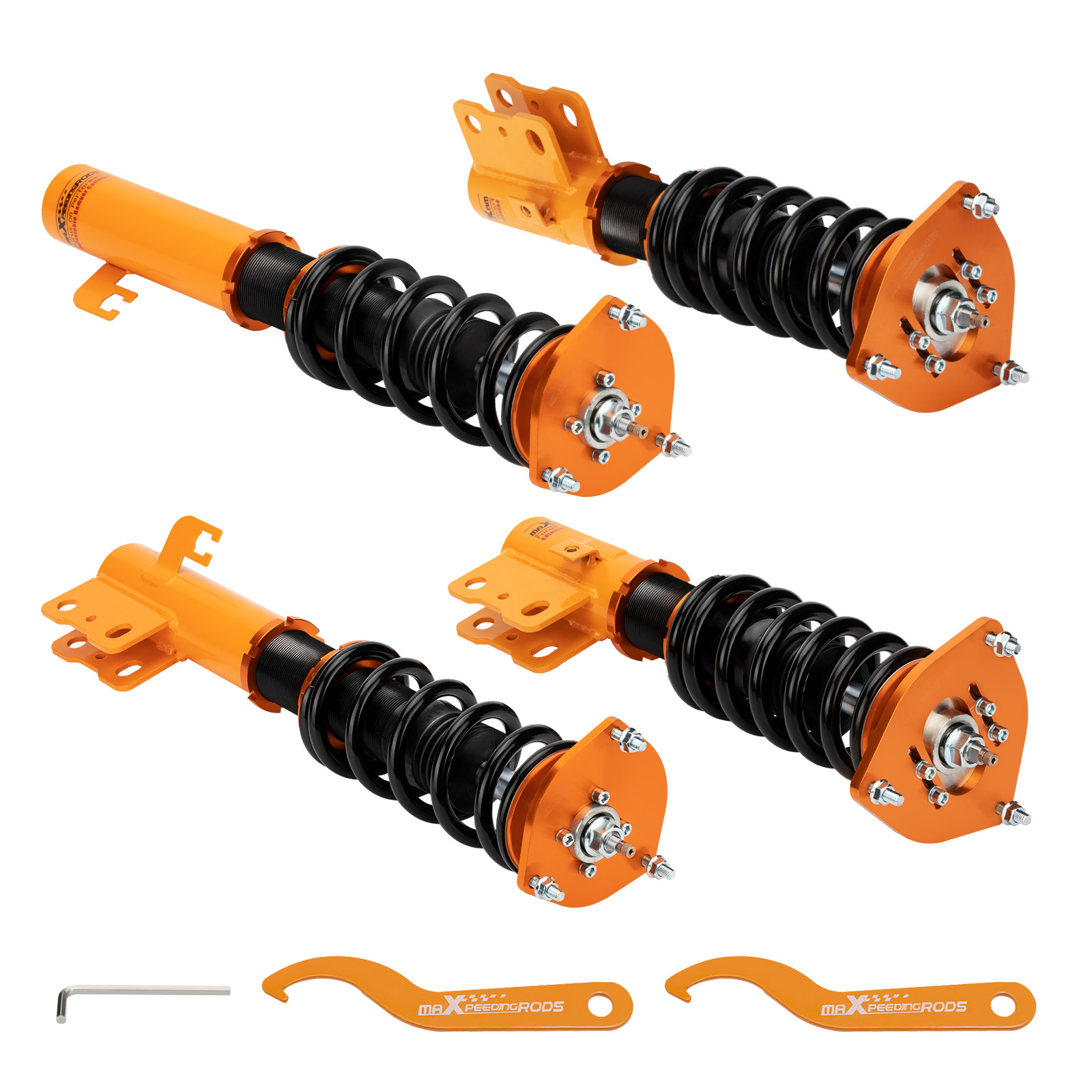 24 ways Adjustable Lowering Coilover For Subaru Forester SF 1998-2002 Twin tube