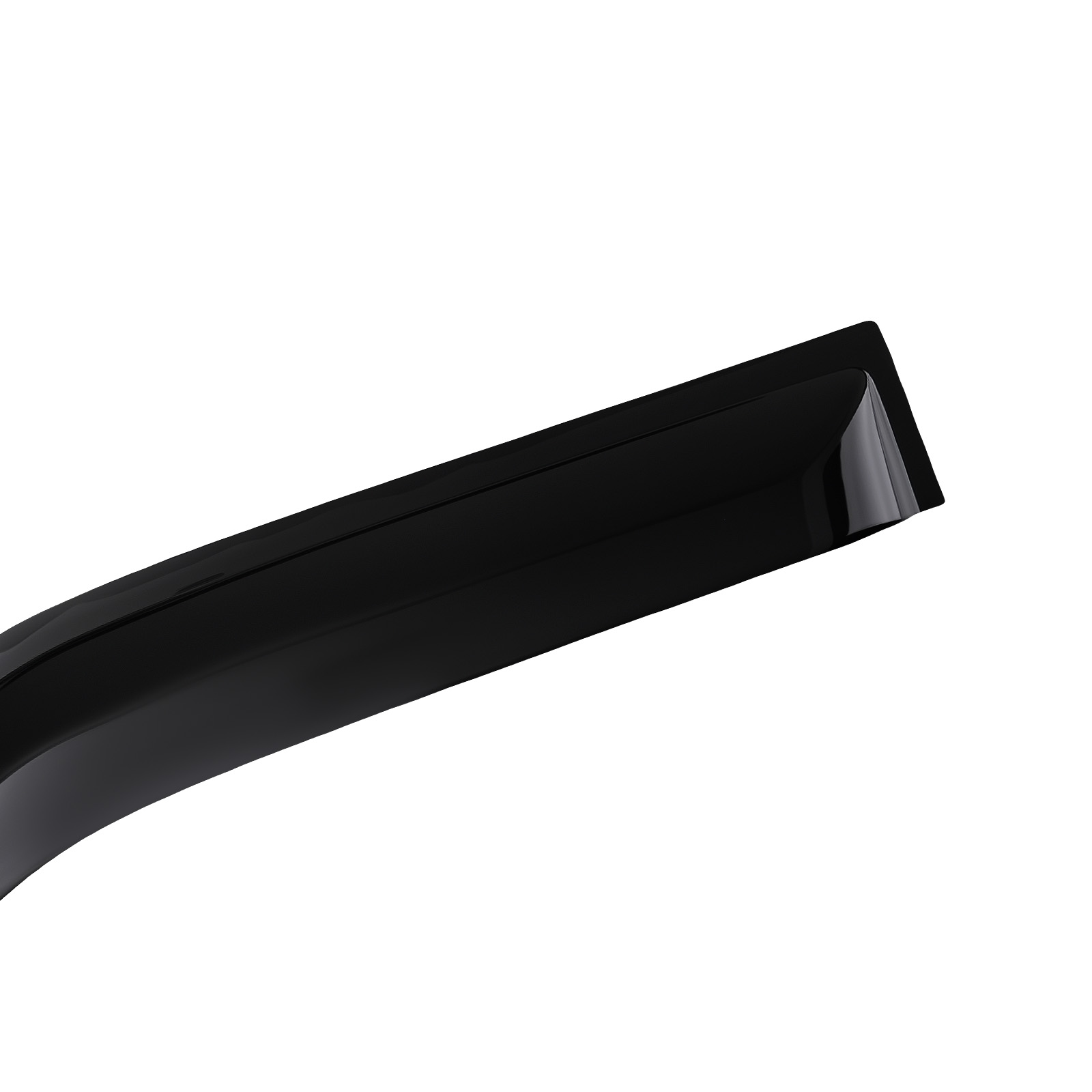Acrylic Window Weather Shields for Toyota Hiace 1990-2005 2Pcs Black