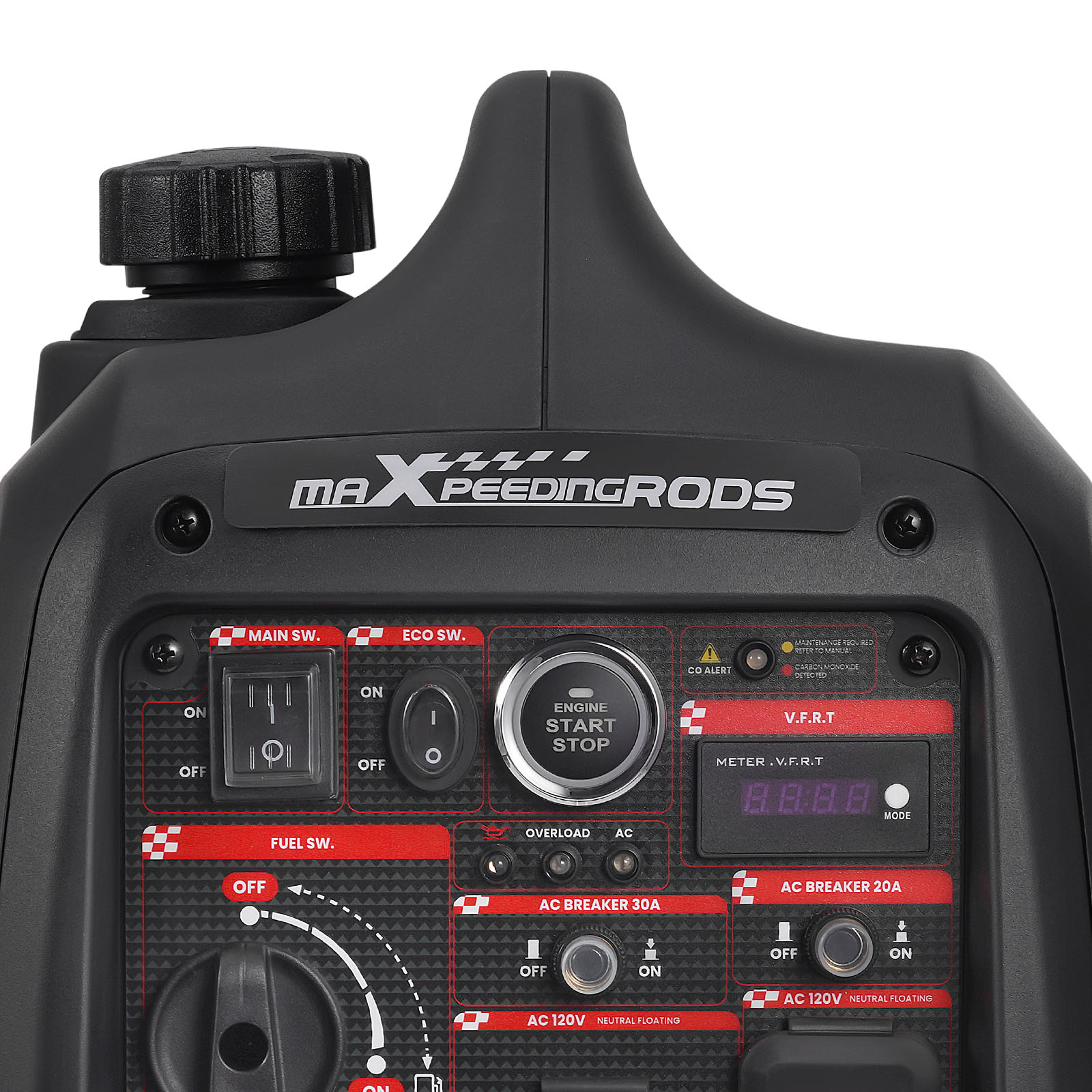 120V 4.8KW Inverter Generator Portable lightweight Gasoline Home Backup