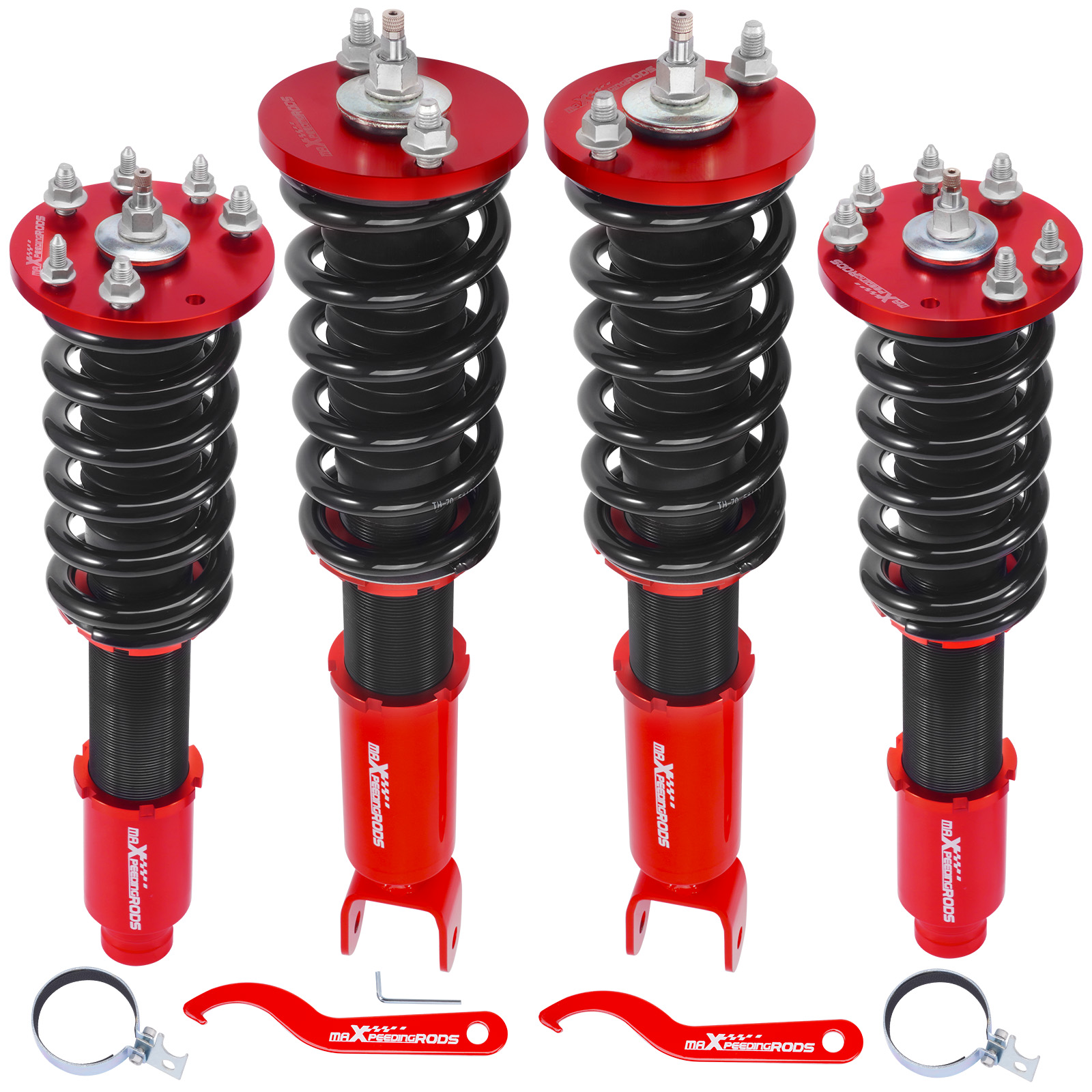 Coilovers Shock Strut Assembly Kit Fit for Honda Accord 2008-2012 Accord Euro
