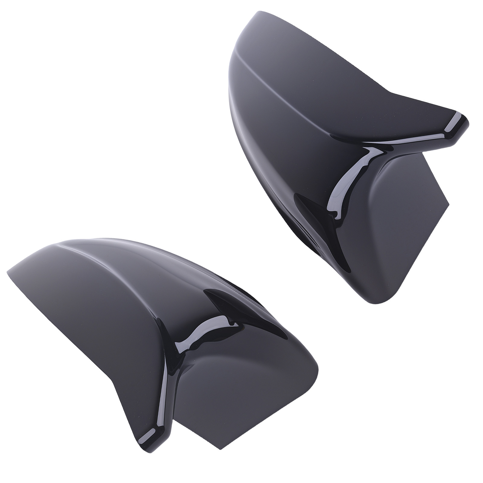 Wing Mirror Cover Caps for BMW X5 E70 X6 E71 07-13 51162182697 Black ABS 2pcs