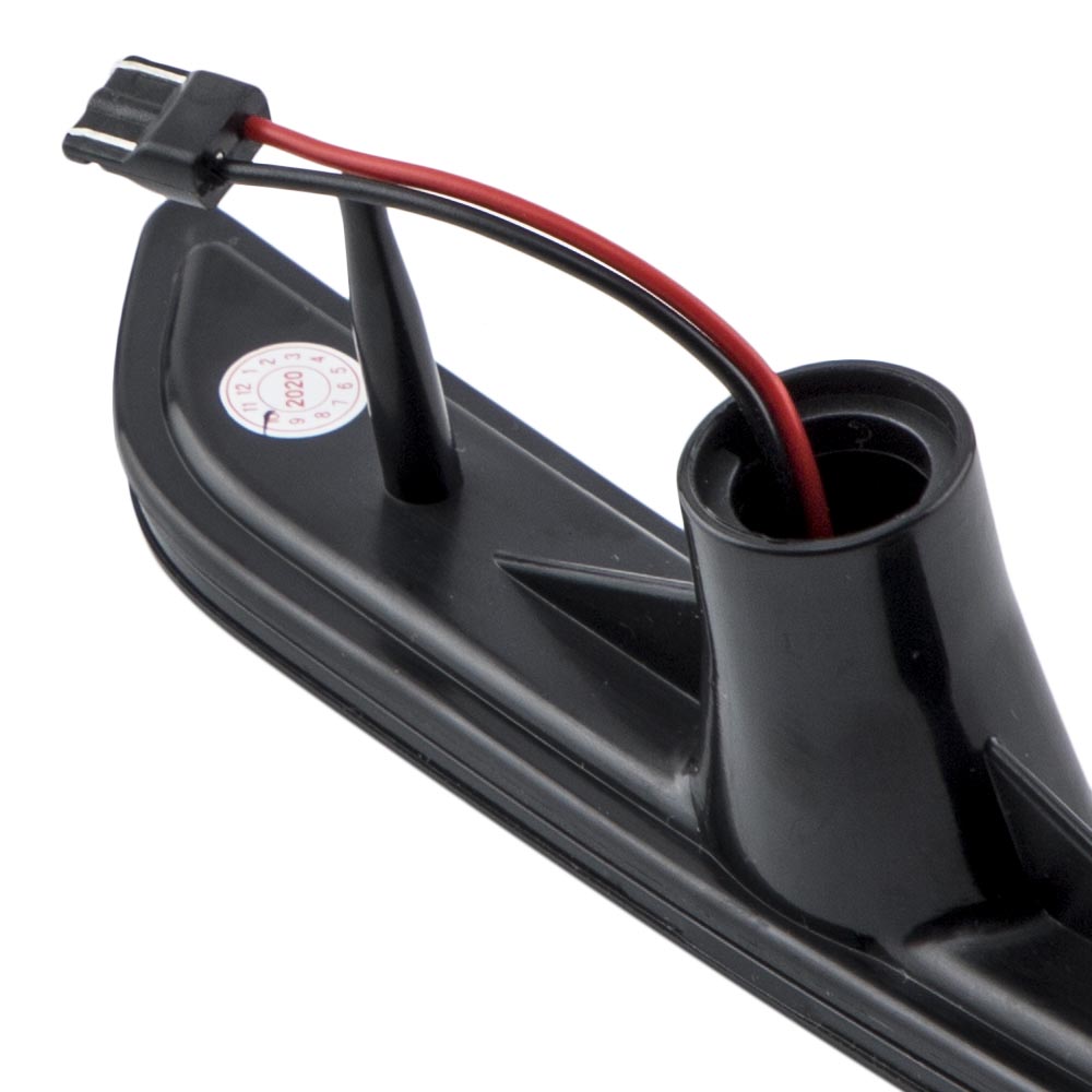 Black 4pcs Front Rear LED Side Marker Light Lamp For Ford Mustang 2010-2014