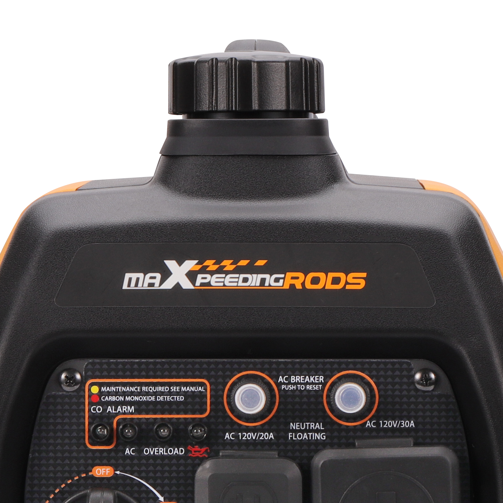 Portable Silent Generator Gasoline Power Station 3500W Max 3000W home backup