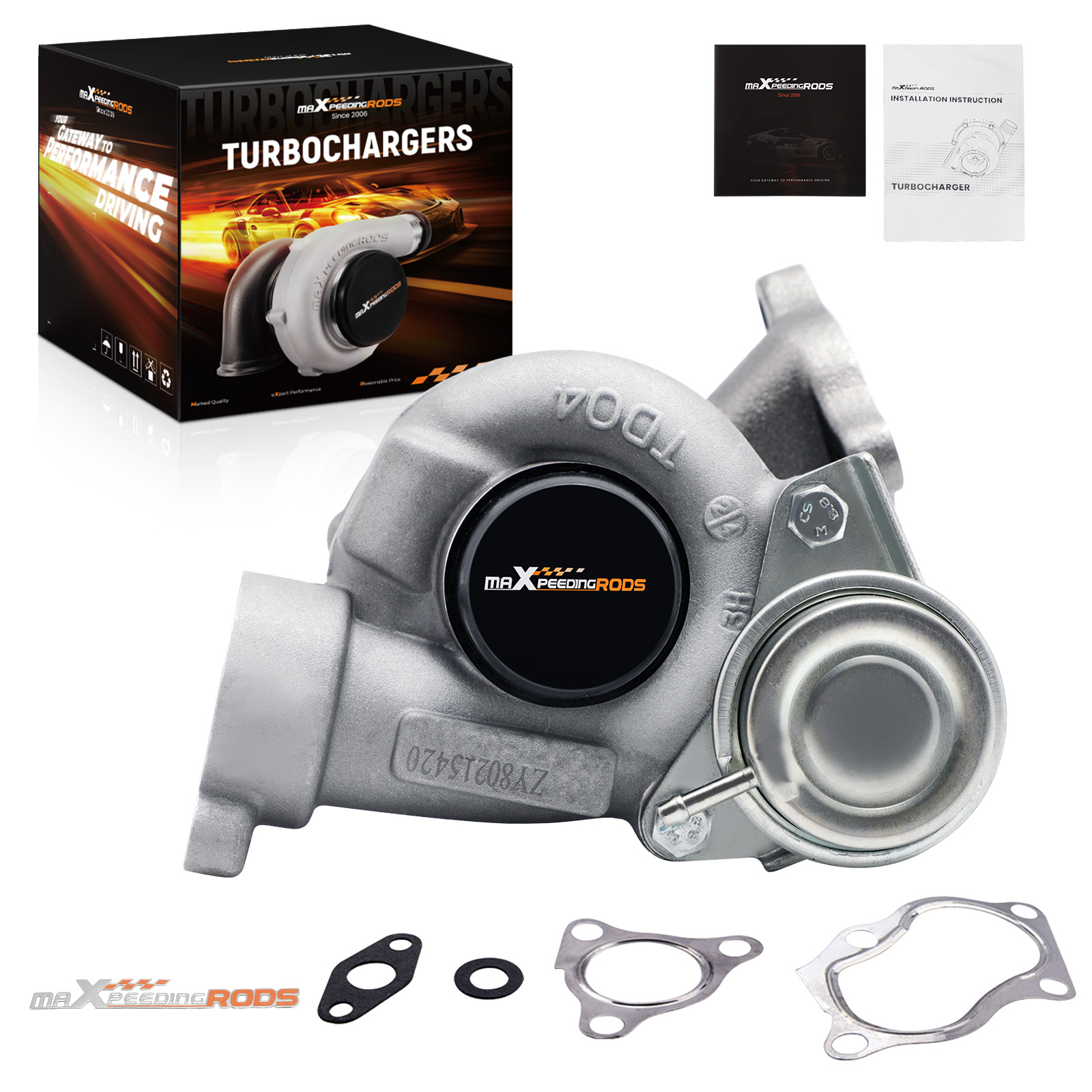TD04 Turbo Turbocharger for Mitsubishi 3000GT 6G72 Engine Left Side Turbo 199
