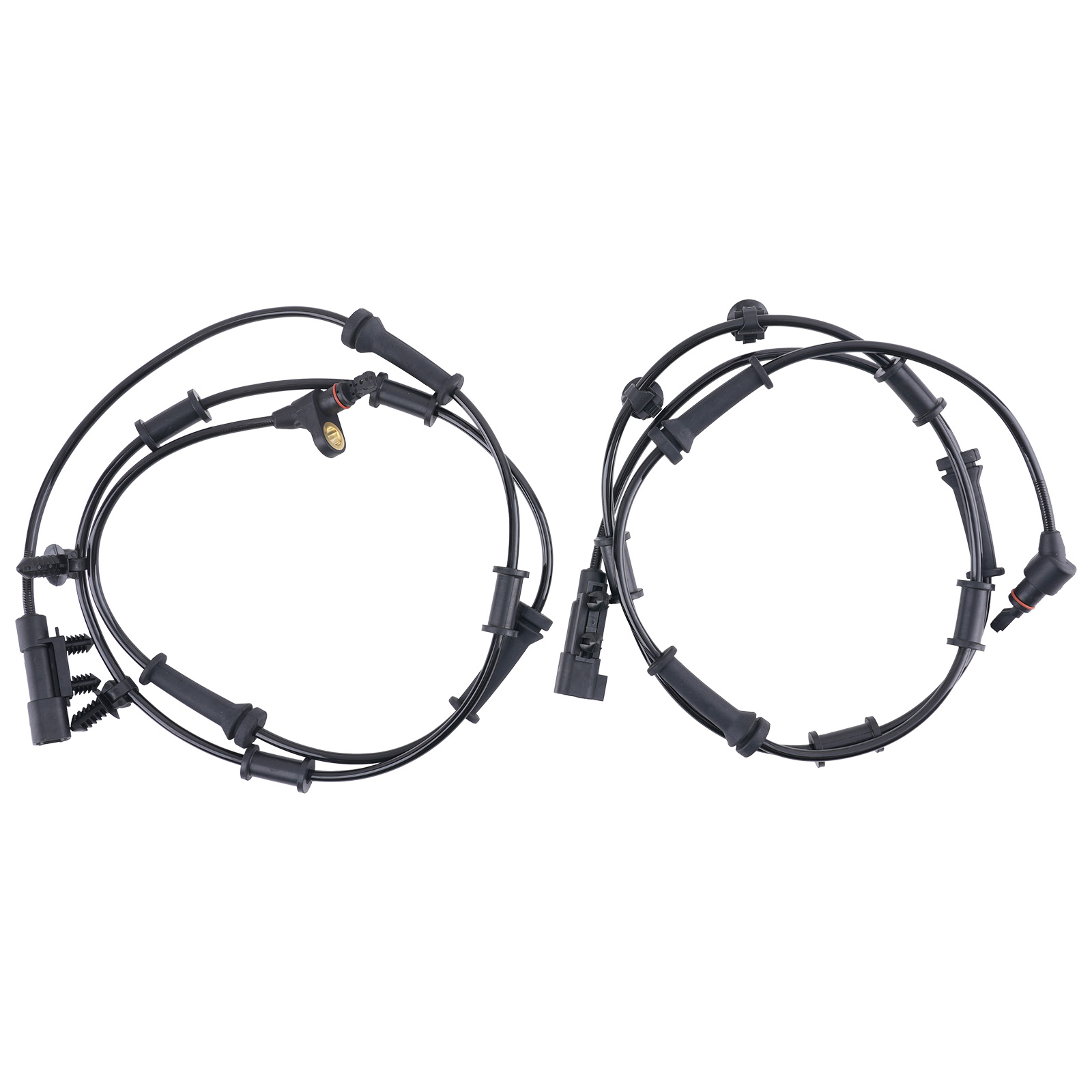 2PCS ABS Wheel Speed Sensor Front for Jeep Wrangler JK 07-18 3.6L 68003281AC