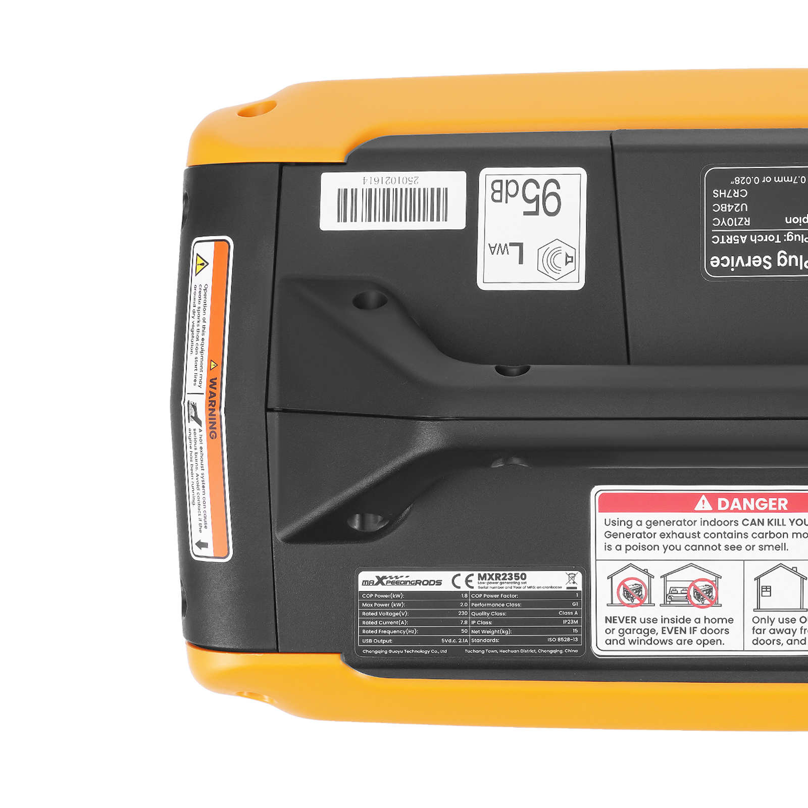 Petrol Inverter Generator 1800W-2000W suitcase generator RV Camping 15kg