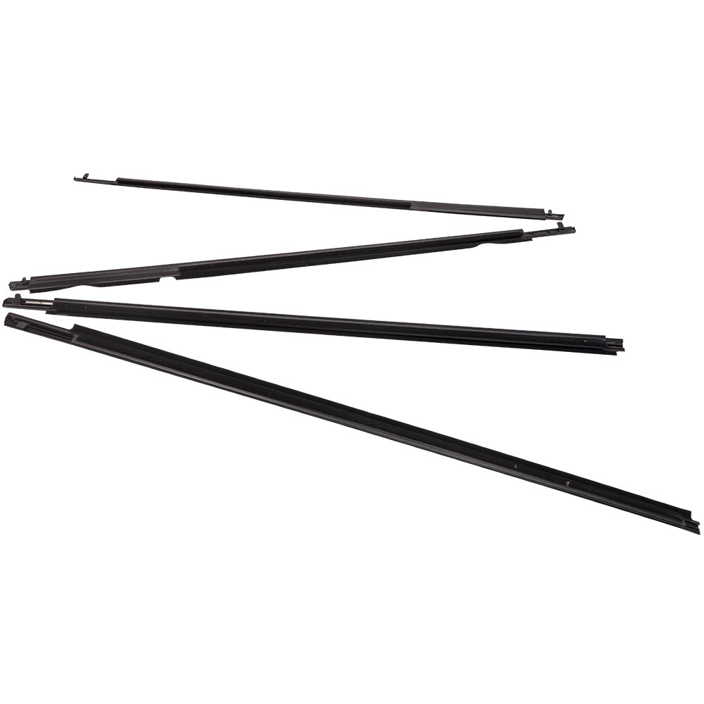 4pcs Window Glass Seals Outer Window Weather Strip for Toyota Highlander 2008-10