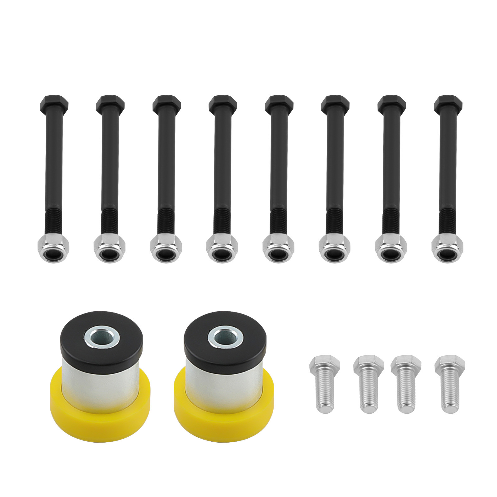 6x Rear Control Arms Trailing Arms Braces for 1968-1972 Chevelle for GM A-Body