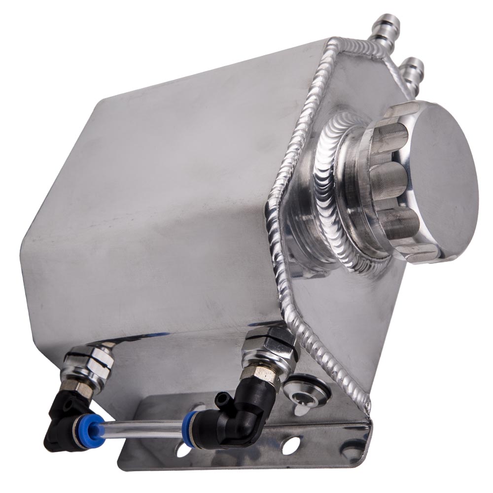 Aluminum Alloy 1L Coolant Radiator Overflow Recovery Water ...