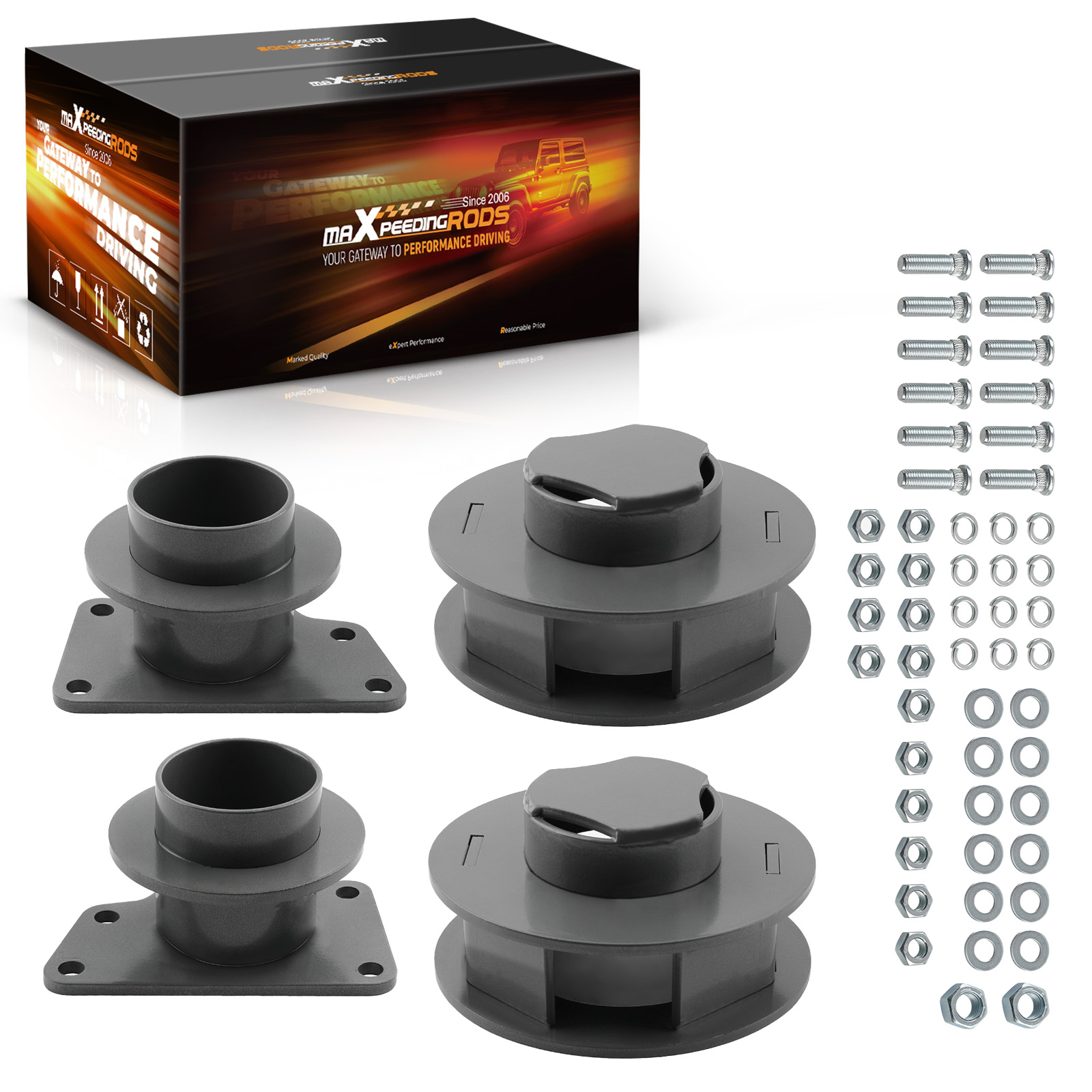 AOWINHIT Lot De 2 Caches D'ancrage De Ceinture 1DX41XDVAB Avant Gauche