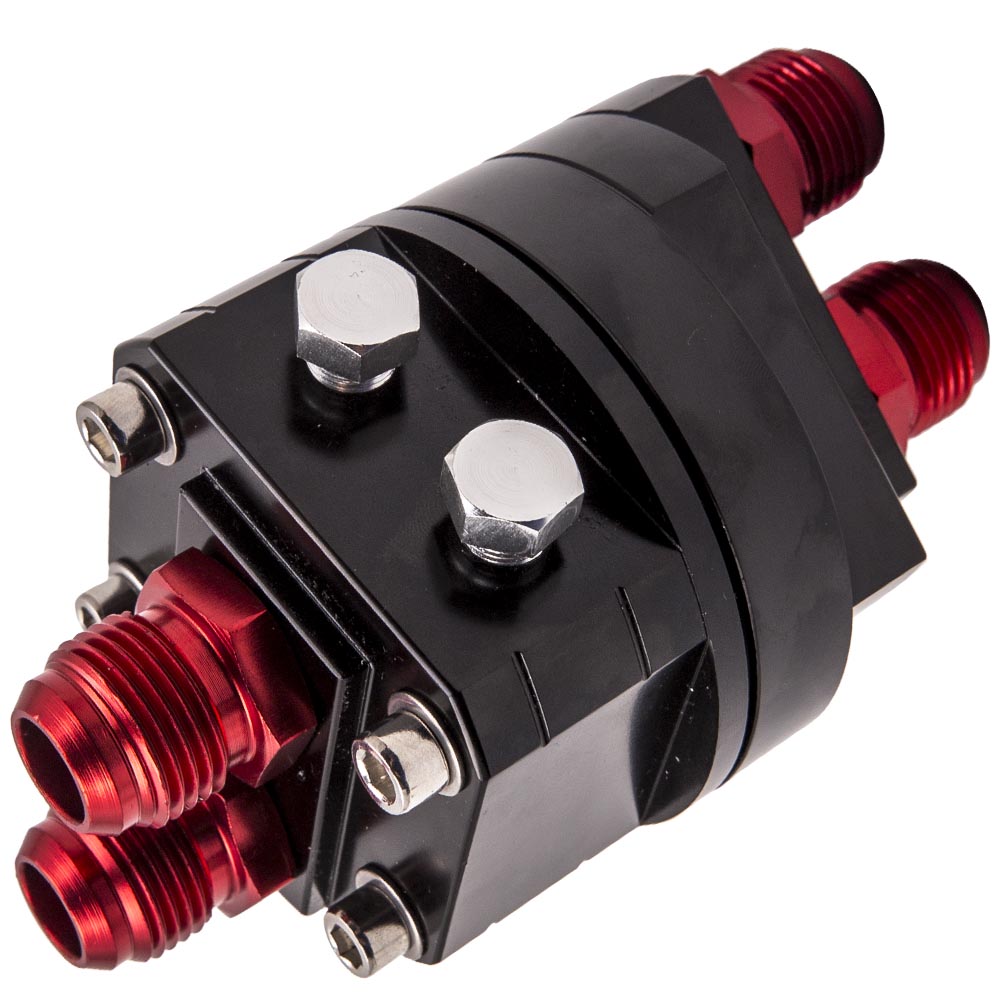 AN10 Oil Filter Relocation kit & Universal Sandwich plate Adapter m20 3