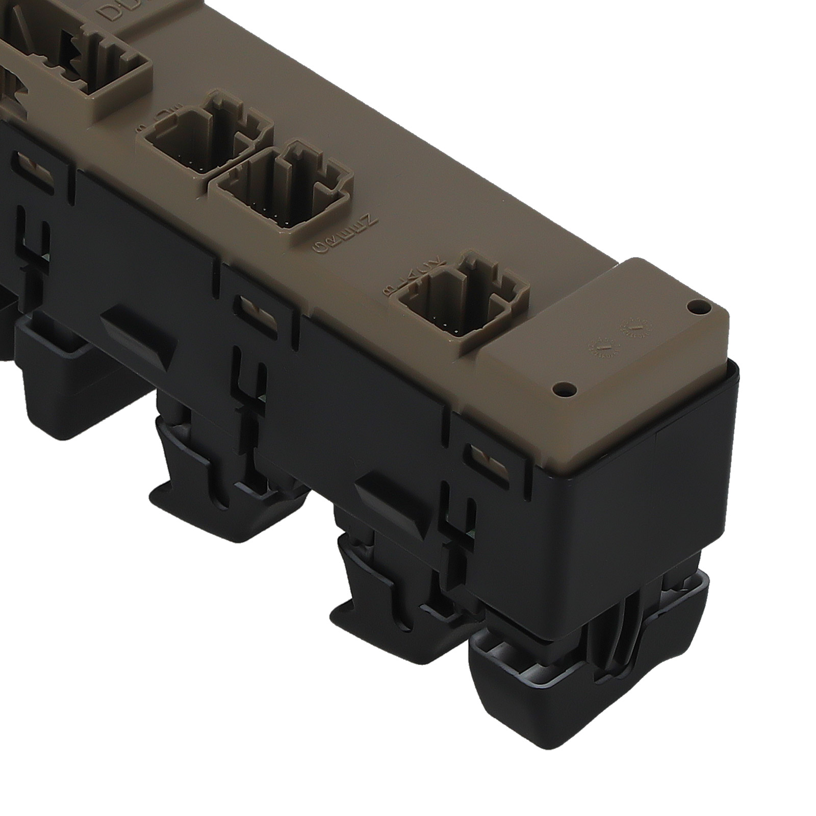 Power Window Switch Front Driver Left Side Black for Chevy Silverado 15883320