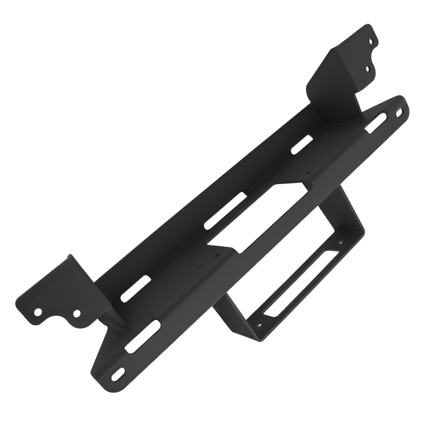 Black Front Winch Bracket for GMC Sierra 1500 Silverado 99-07 2WD/4WD
