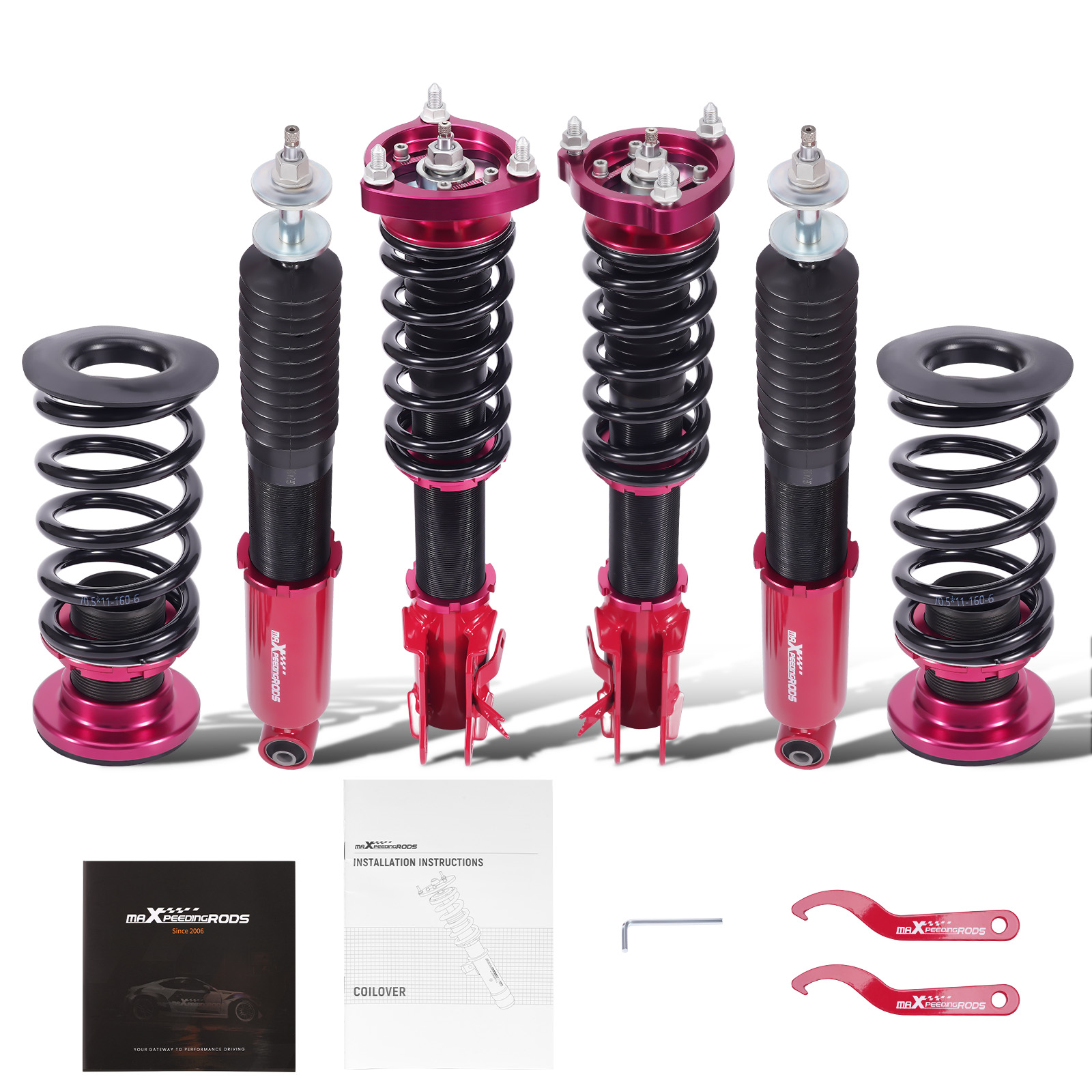 Coilovers Strut Kit Fit For Honda Civic Si FD1 FD2 FD7 FA1 FG1 Coupe Sedan 06-11