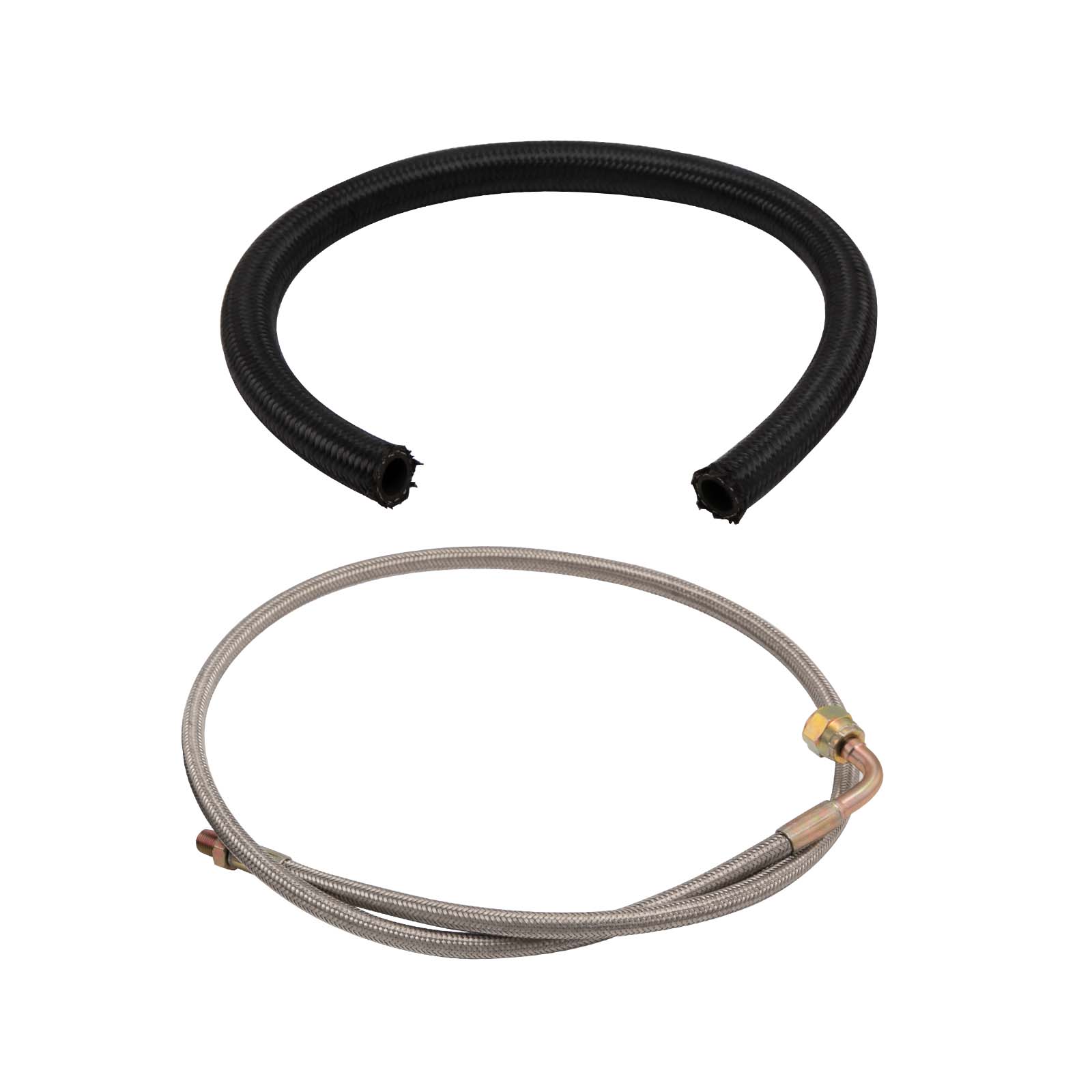 GT35 Turbo Oil Return Feed Line Kit for Ford Falcon XR6 GT30 GT35 T3 1/8npt
