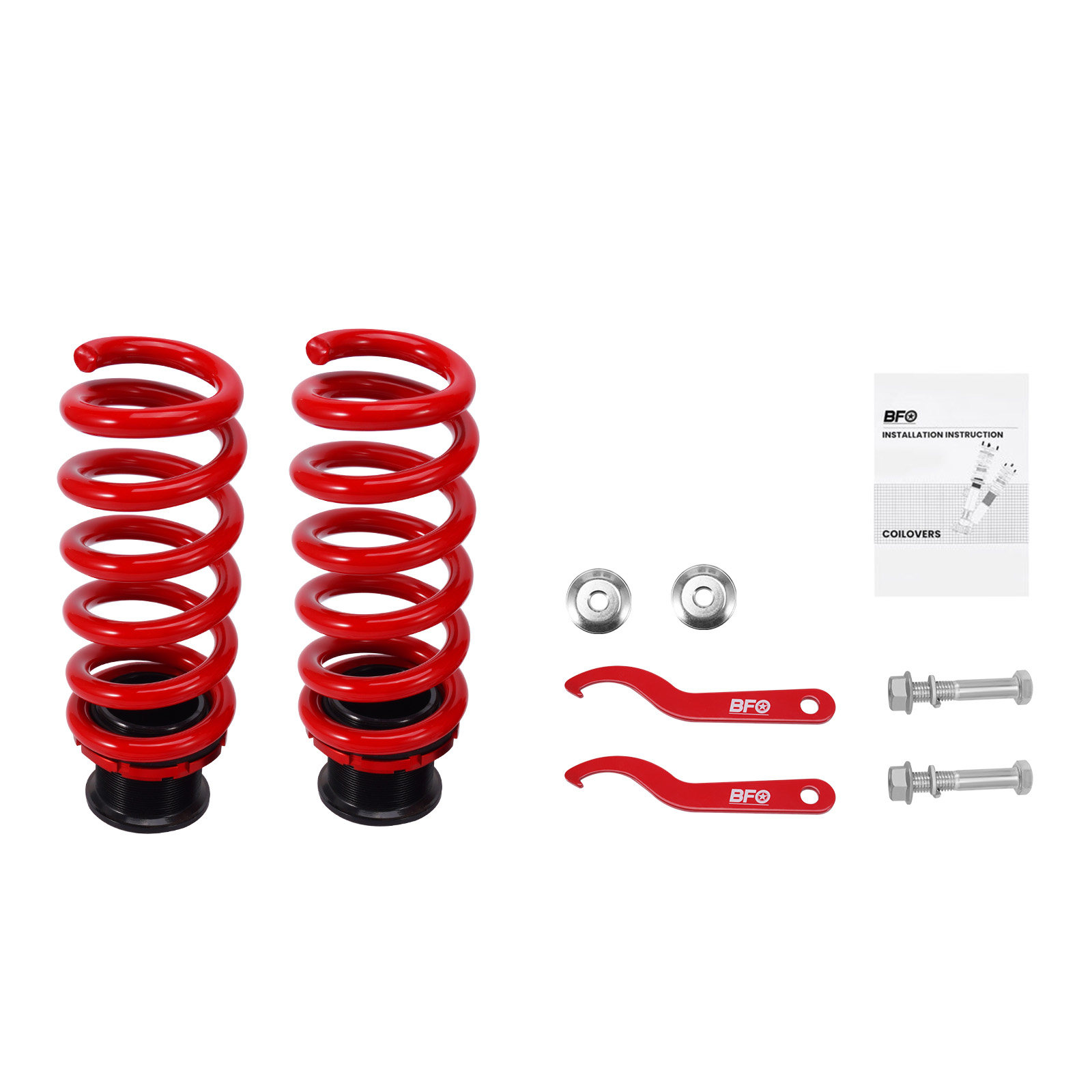 BFO Front + Rear  Coilovers Strut Kit For Dodge Charger RWD & SRT-8 2006-2010