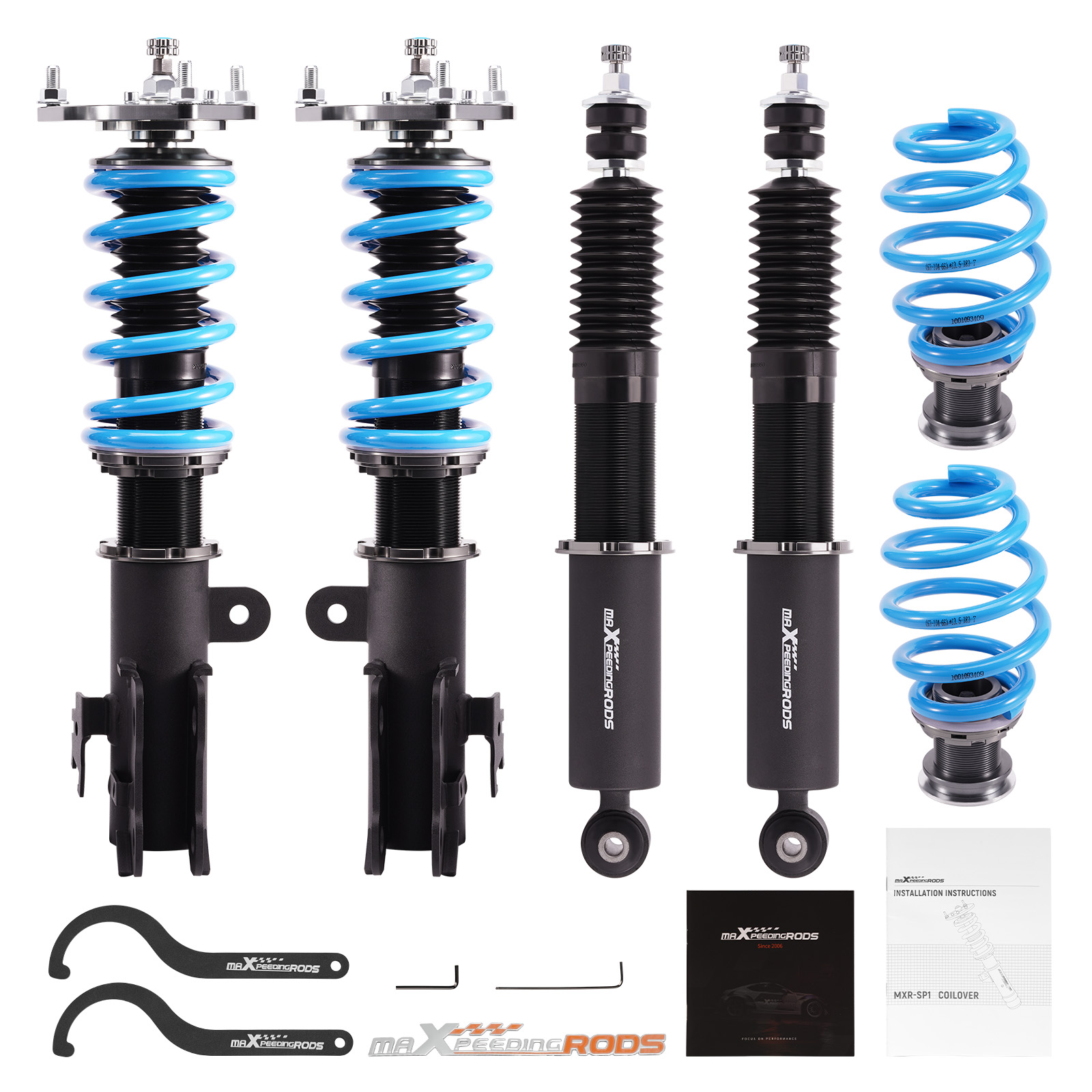 maXpeedingrods T6 Damping Coilover For Scion TC Toyota Zelas 2011-2016
