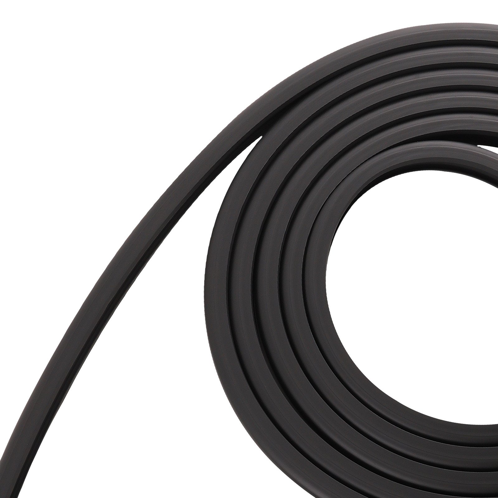 Black D-Seal RV Slide Out Seal for Slide-Out System 018-312-EKD Rubber