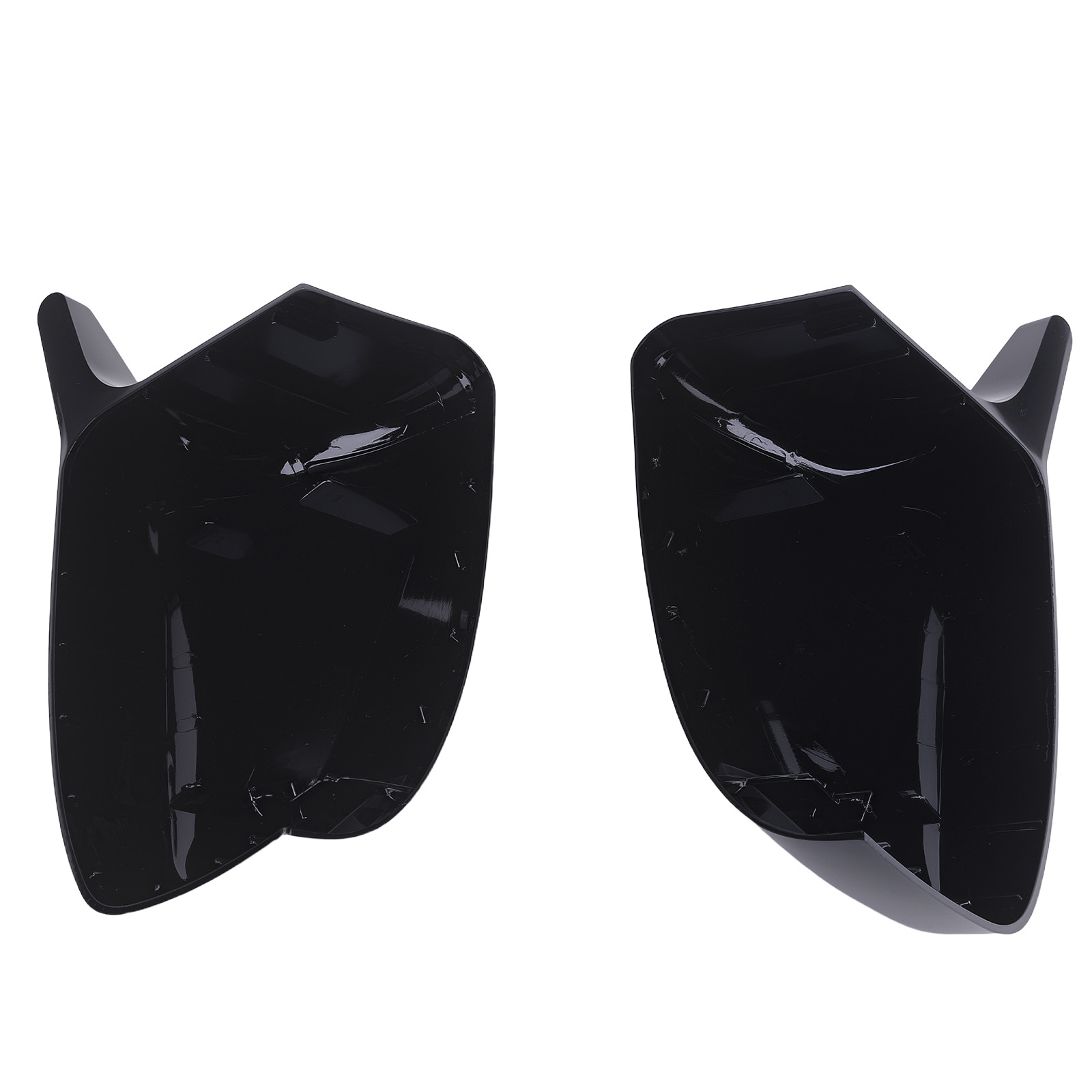 Wing Mirror Cover Caps for BMW X5 E70 X6 E71 07-13 51162182697 Black ABS 2pcs