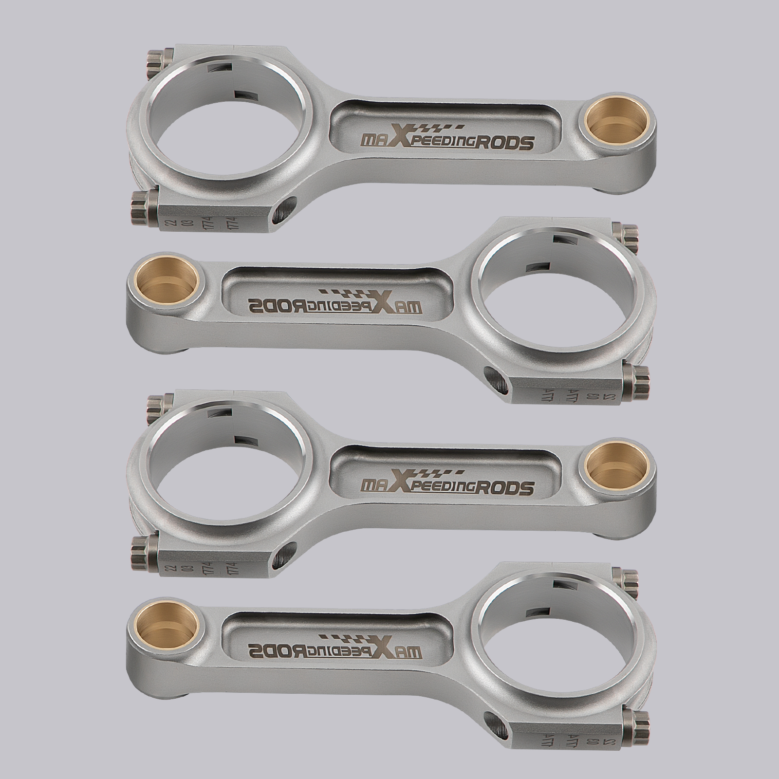 I Beam Connecting Rods for Honda Acura B18C1 B18C5 GSR Integra R 94-01 5.433