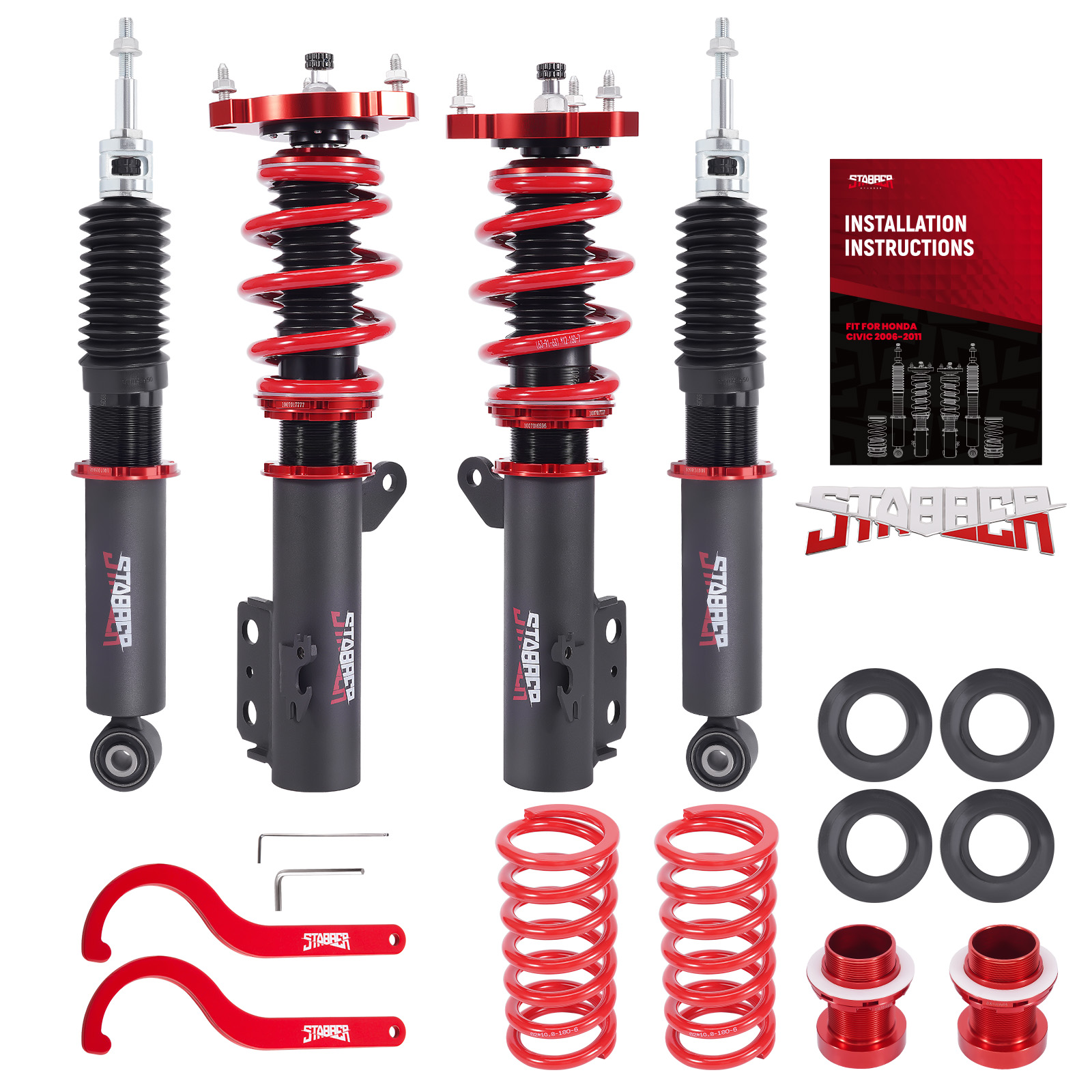 STABBER RACING COILOVER LOWERING KIT FOR TOYOTA COROLLA SEDAN (E210) 2020-2025