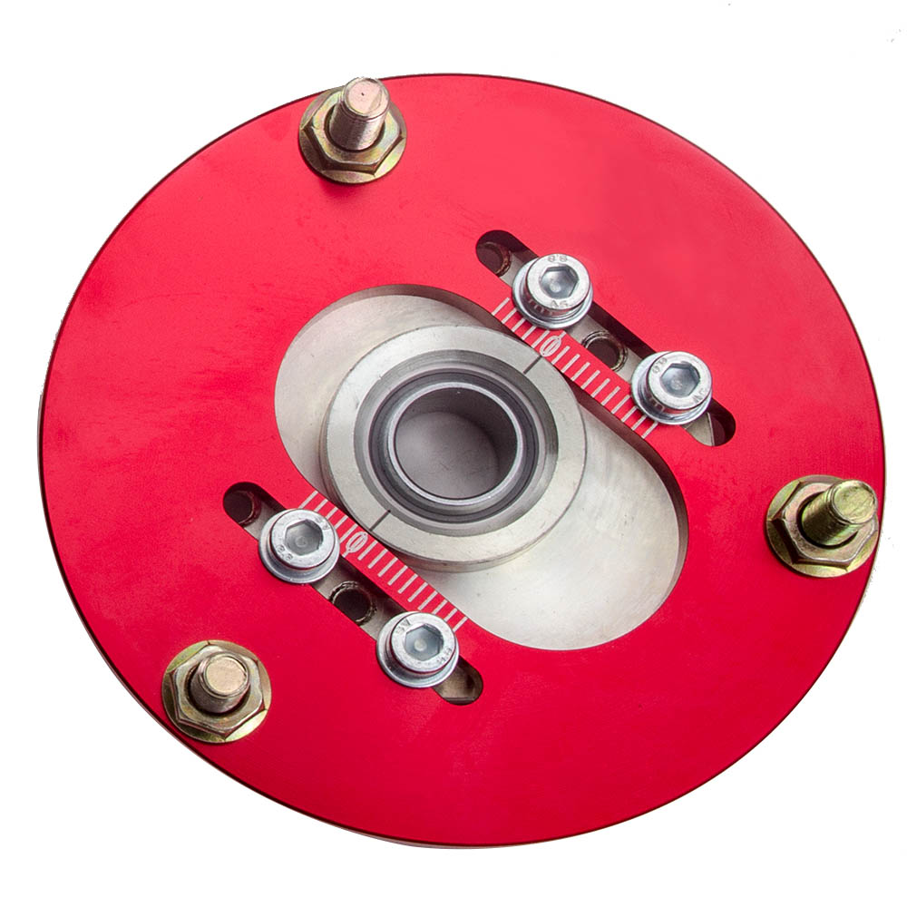 2x Front Coilover Camber Plate Top Mount Fit For BMW E36 3 Series 318 320 323