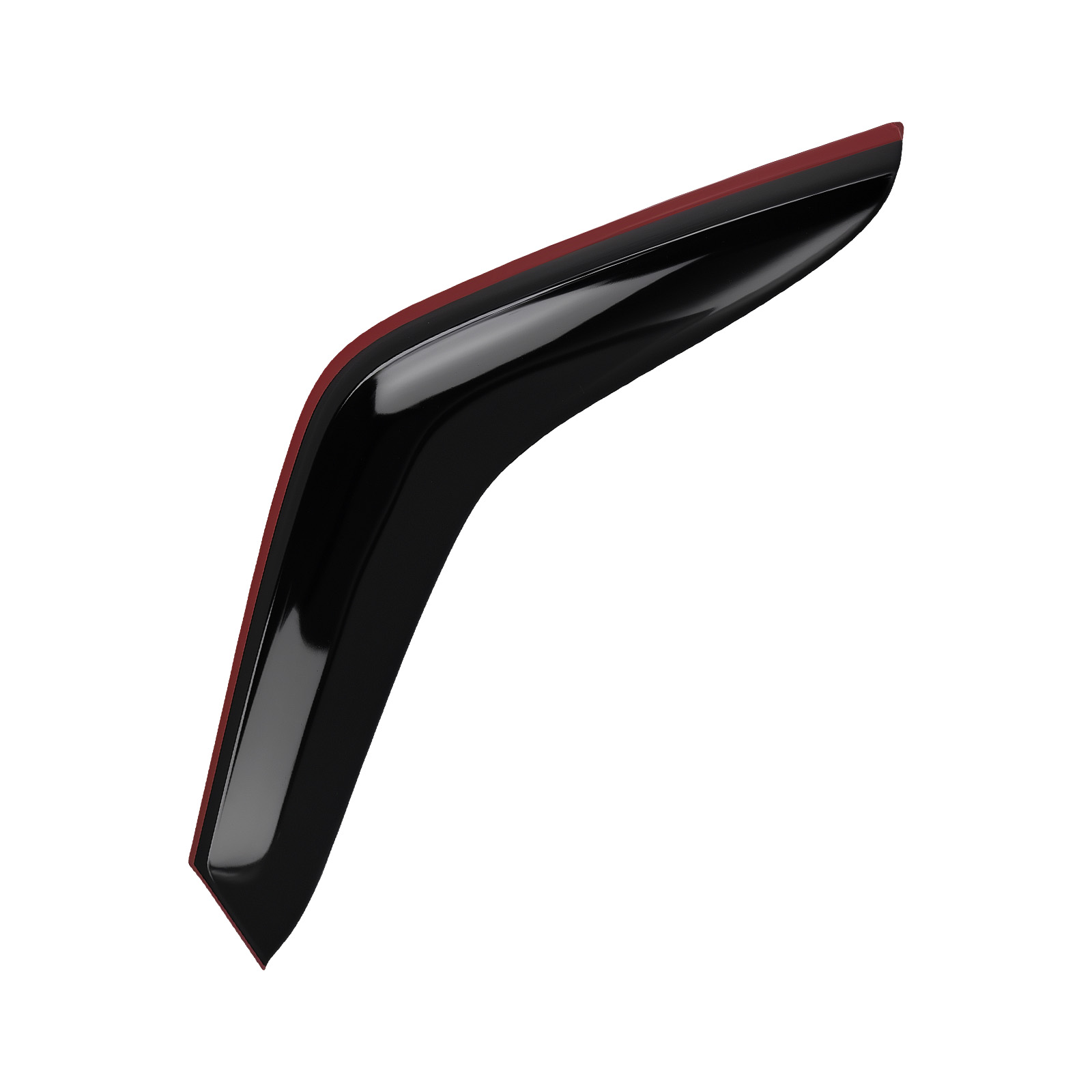 Acrylic Window Weather Shields for Toyota Hiace 1990-2005 2Pcs Black